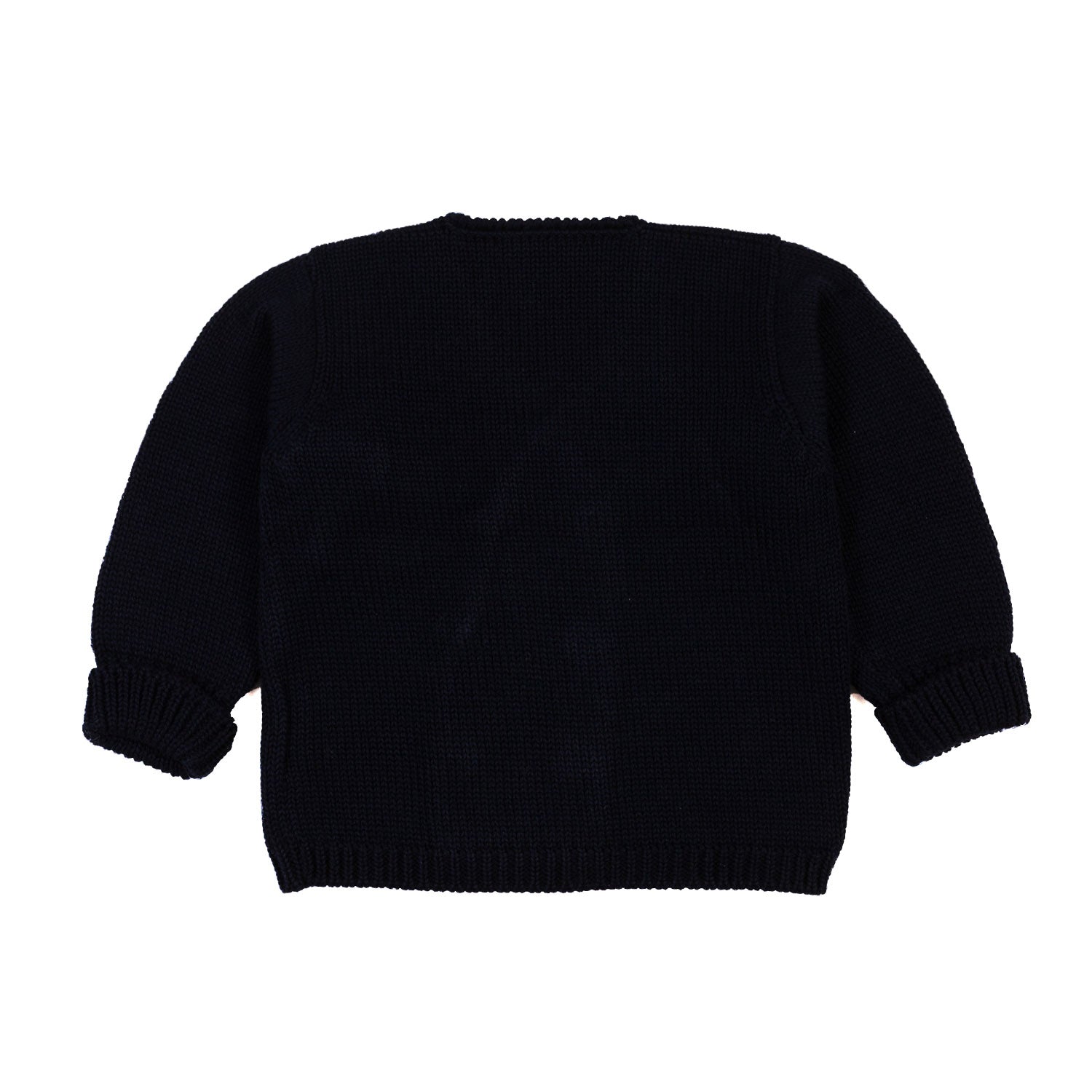 CARDIGAN COTONE DOPPIOPETTO BLU NAVY NEONATO - annameglio.com abbigliamento moda