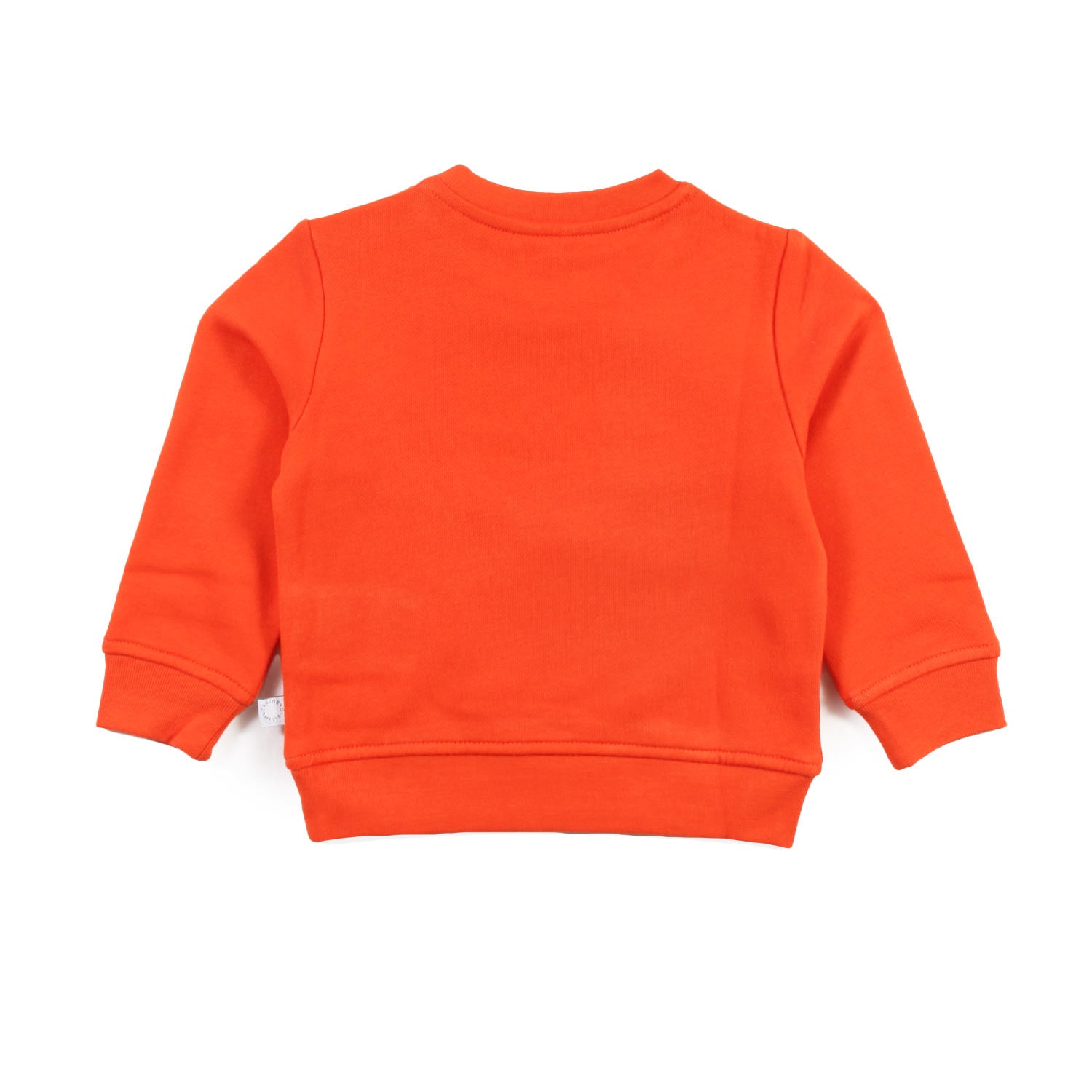 Felpa Stella arancio con fiori multicolor bimba - annameglio.com abbigliamento moda