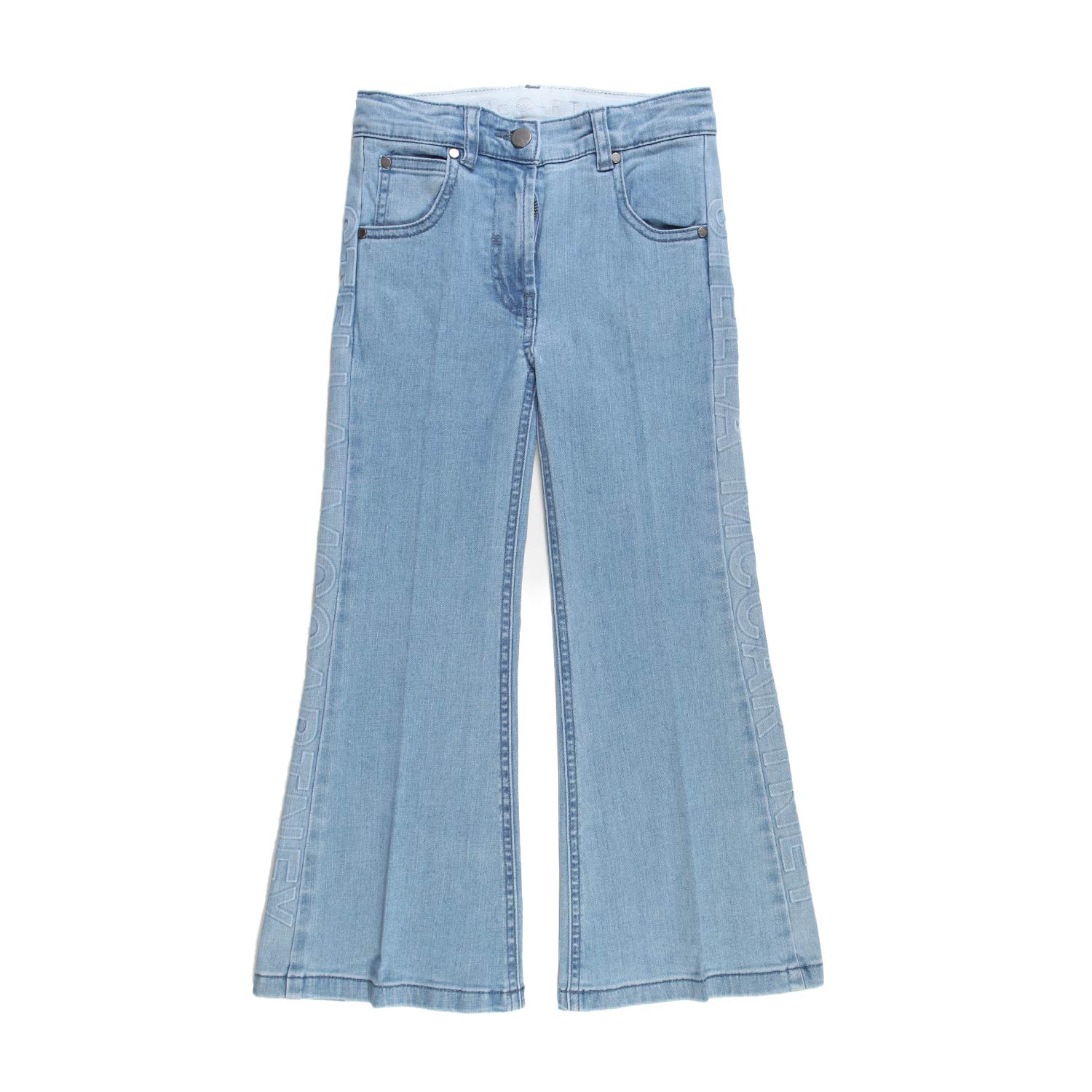 Jeans celeste Stella a zampa bambina e ragazza - annameglio.com abbigliamento moda
