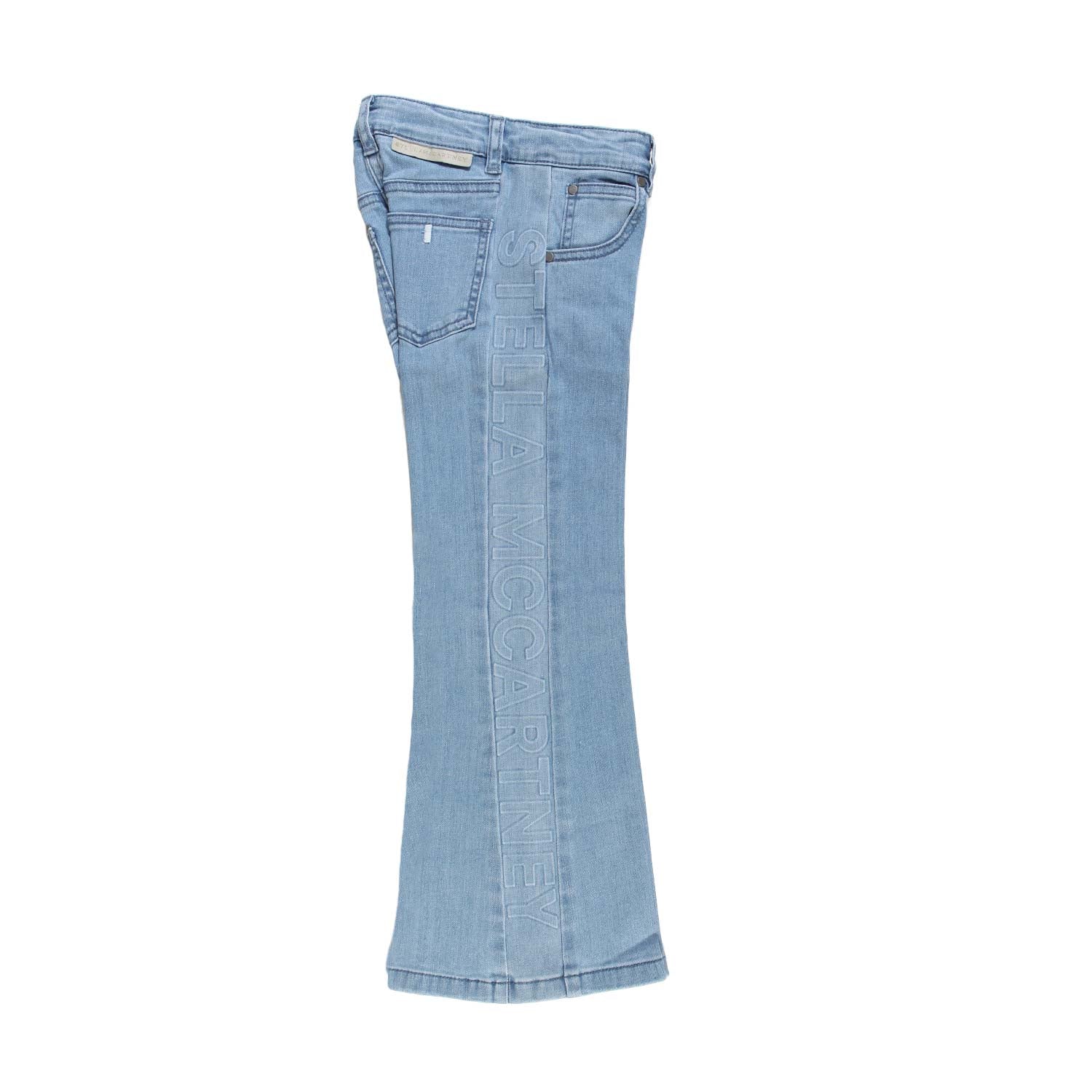 Jeans celeste Stella a zampa bambina e ragazza - annameglio.com abbigliamento moda