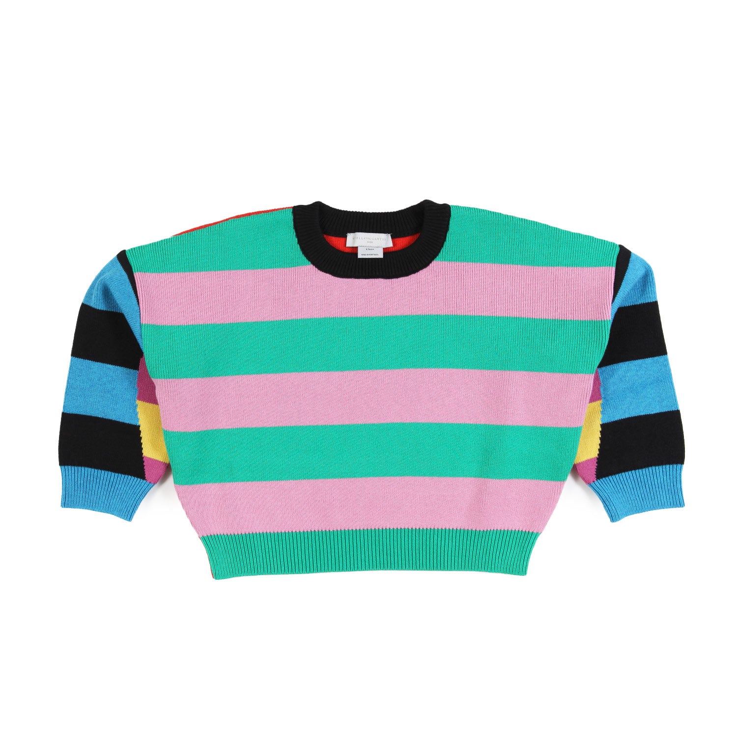 Pullover a strisce multicolor bambina e ragazza - annameglio.com abbigliamento moda