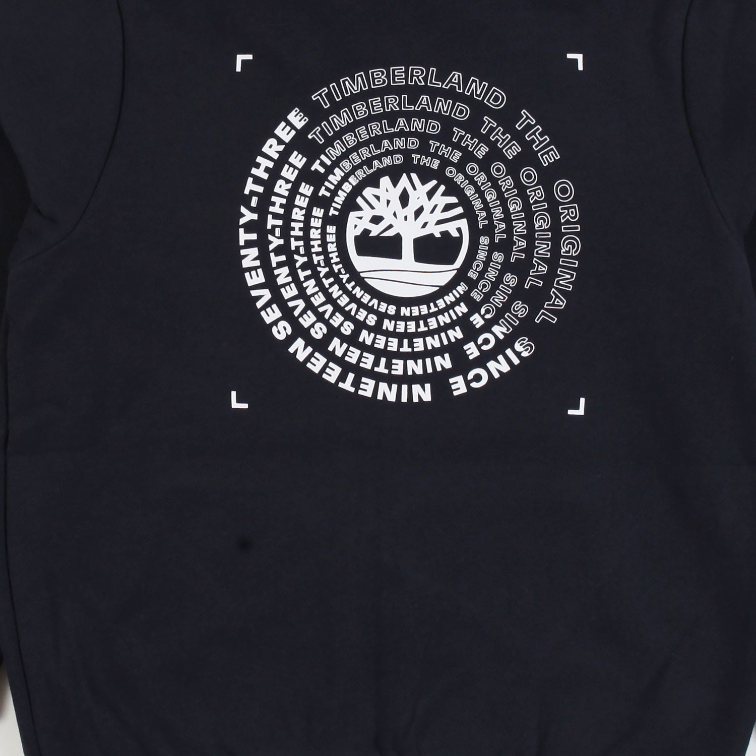 FELPA HOODIE BLU NAVY CON LOGHI TIMBERLAND BIANCHI - annameglio.com abbigliamento moda