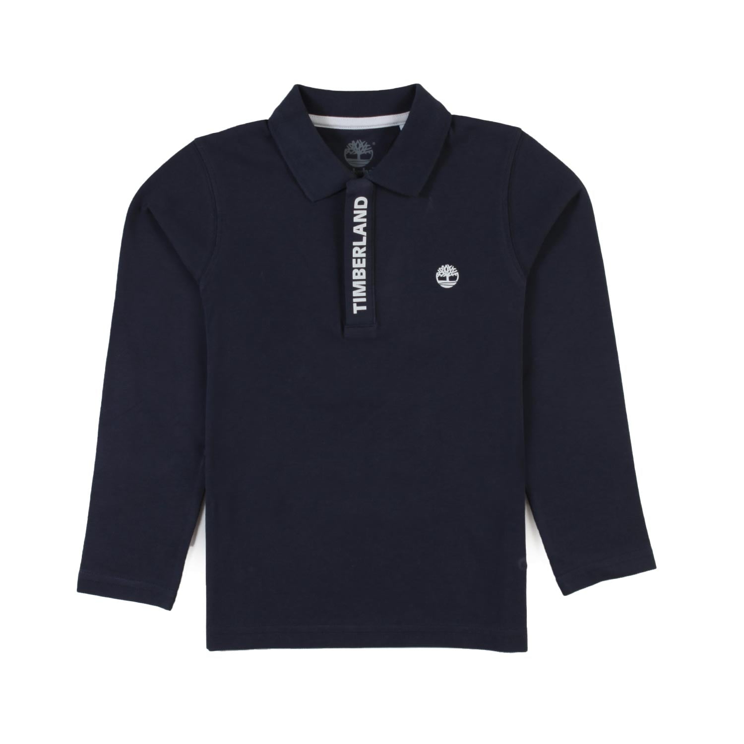 Polo blu manica lunga in cotone - annameglio.com abbigliamento moda