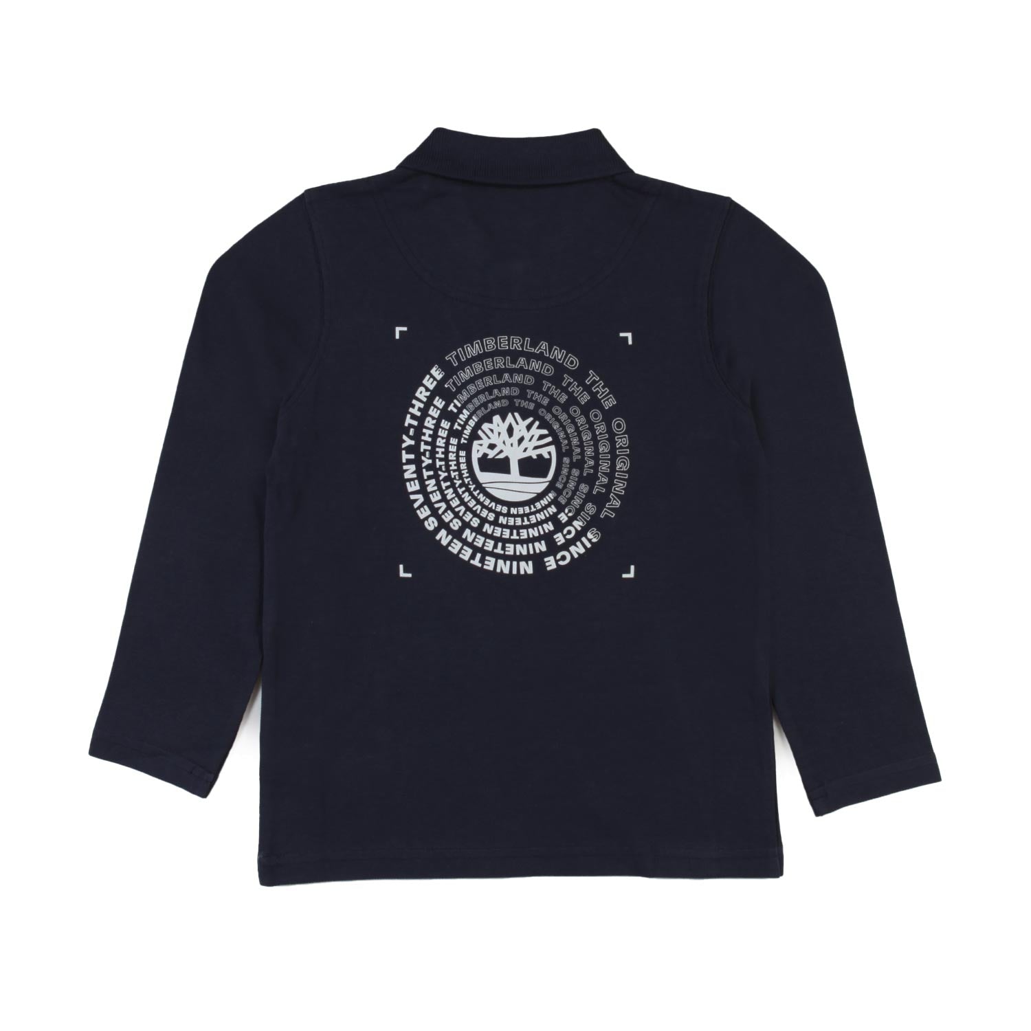 Polo blu manica lunga in cotone - annameglio.com abbigliamento moda