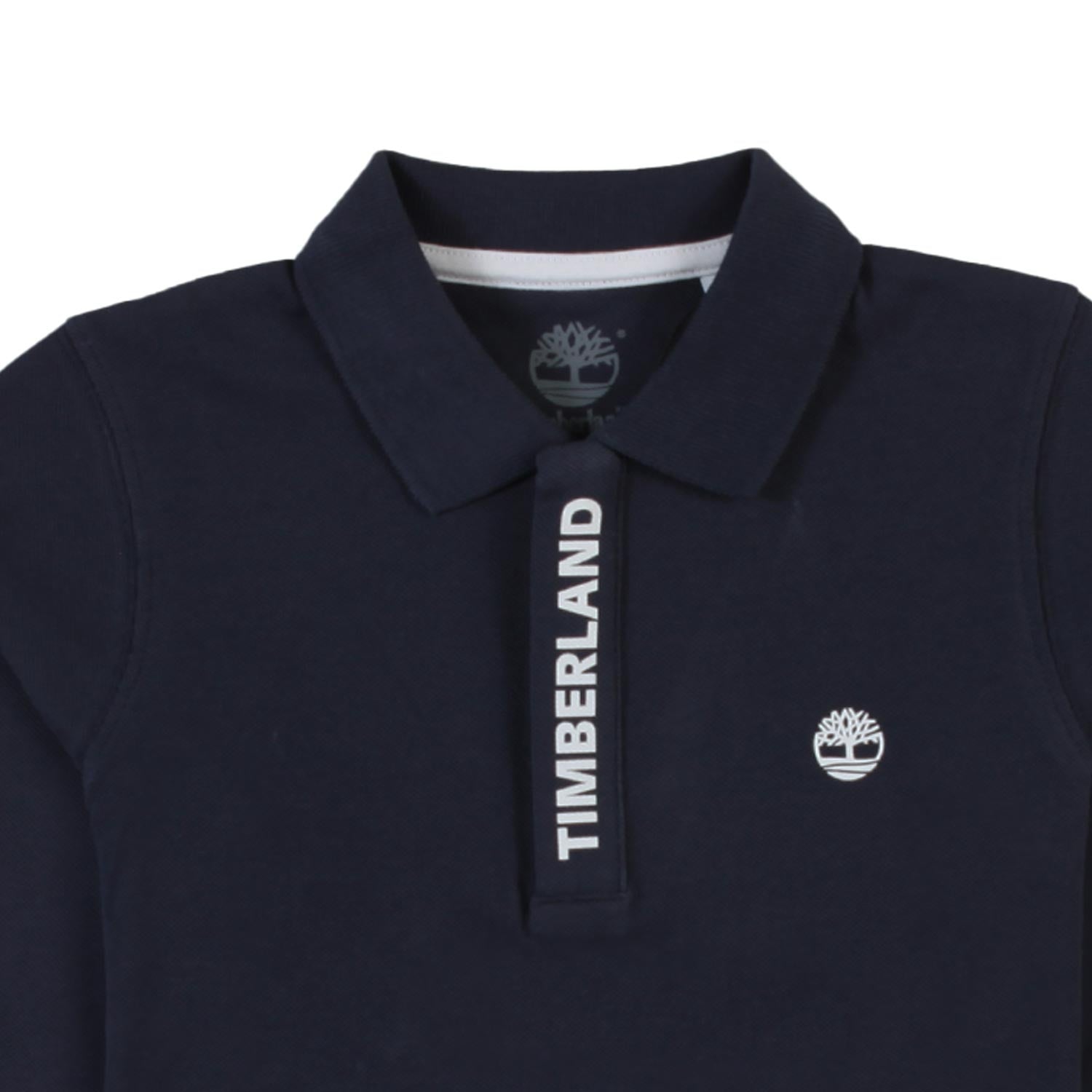 Polo blu manica lunga in cotone - annameglio.com abbigliamento moda