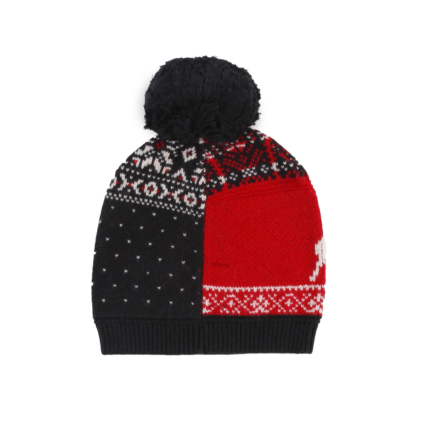 Berretto patchwork pompon bambina - annameglio.com abbigliamento moda