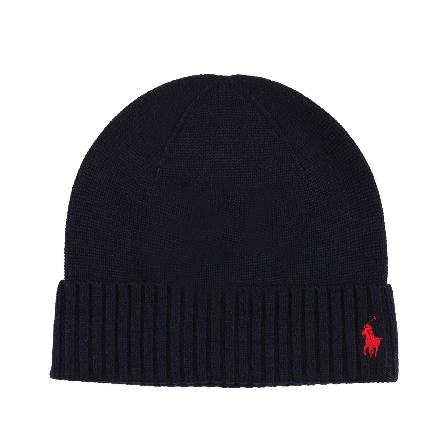 Berretto unisex blu navy con Pony rosso - annameglio.com abbigliamento moda