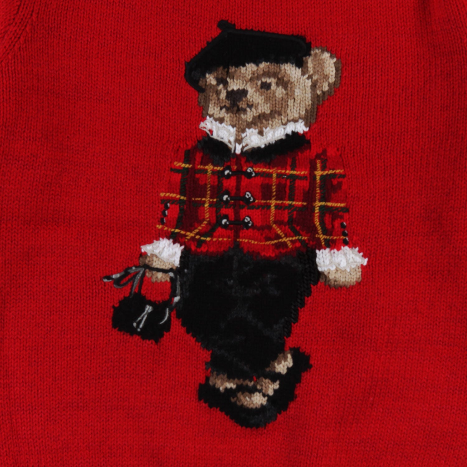 Maglione Polo Bear rosso Bambina e Ragazza - annameglio.com abbigliamento moda