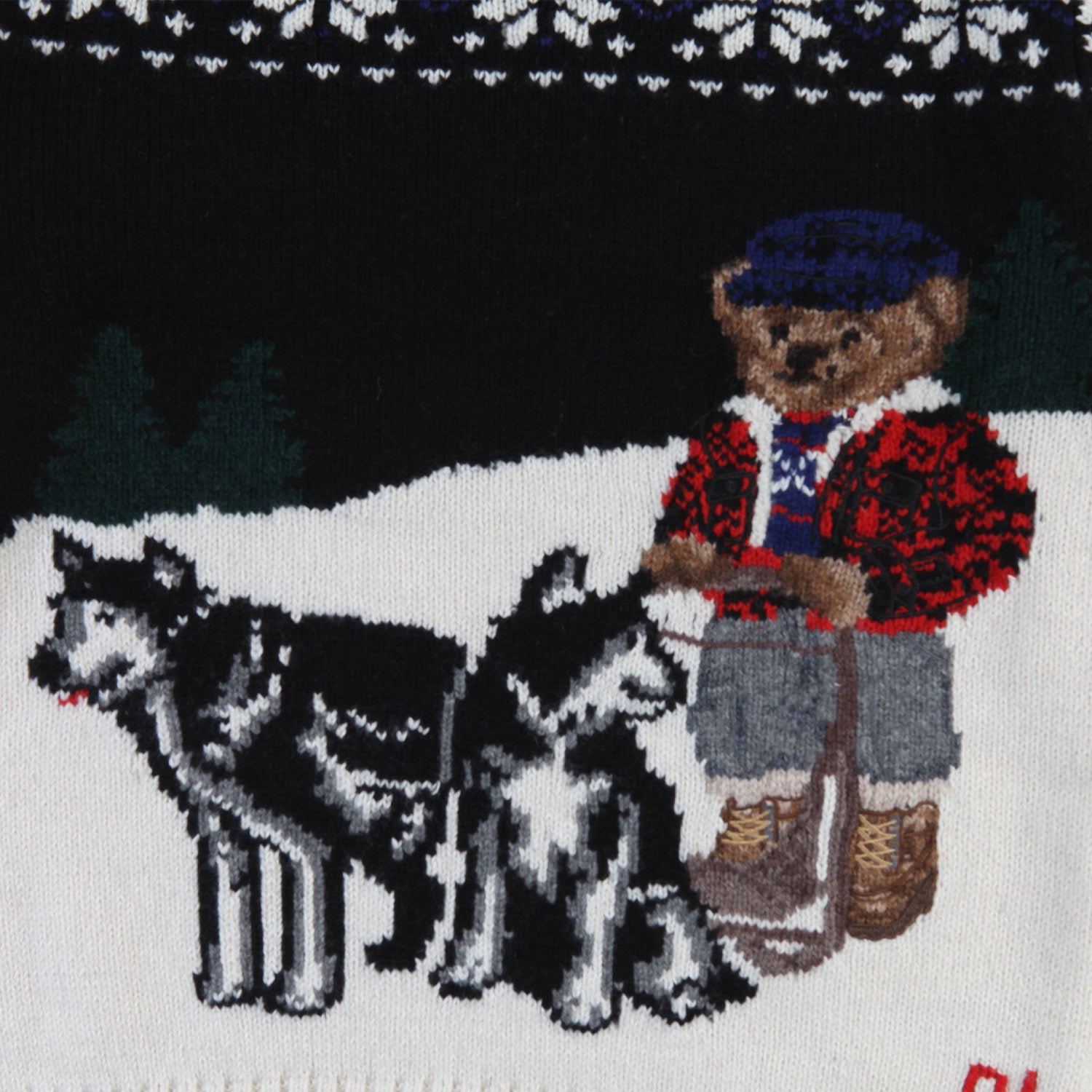 Maglione Polo Bear Fair Isle multicolor - annameglio.com abbigliamento moda