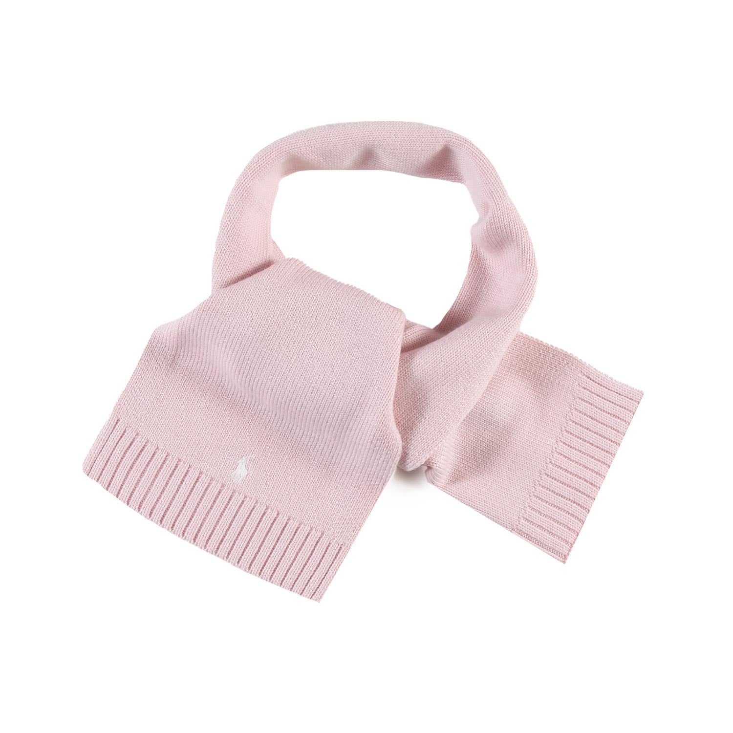 Sciarpa rosa con Pony bianco Bambina - annameglio.com abbigliamento moda