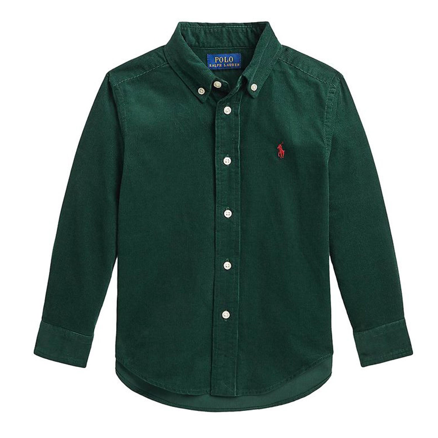 Camicia button down verde bosco teen - annameglio.com abbigliamento moda