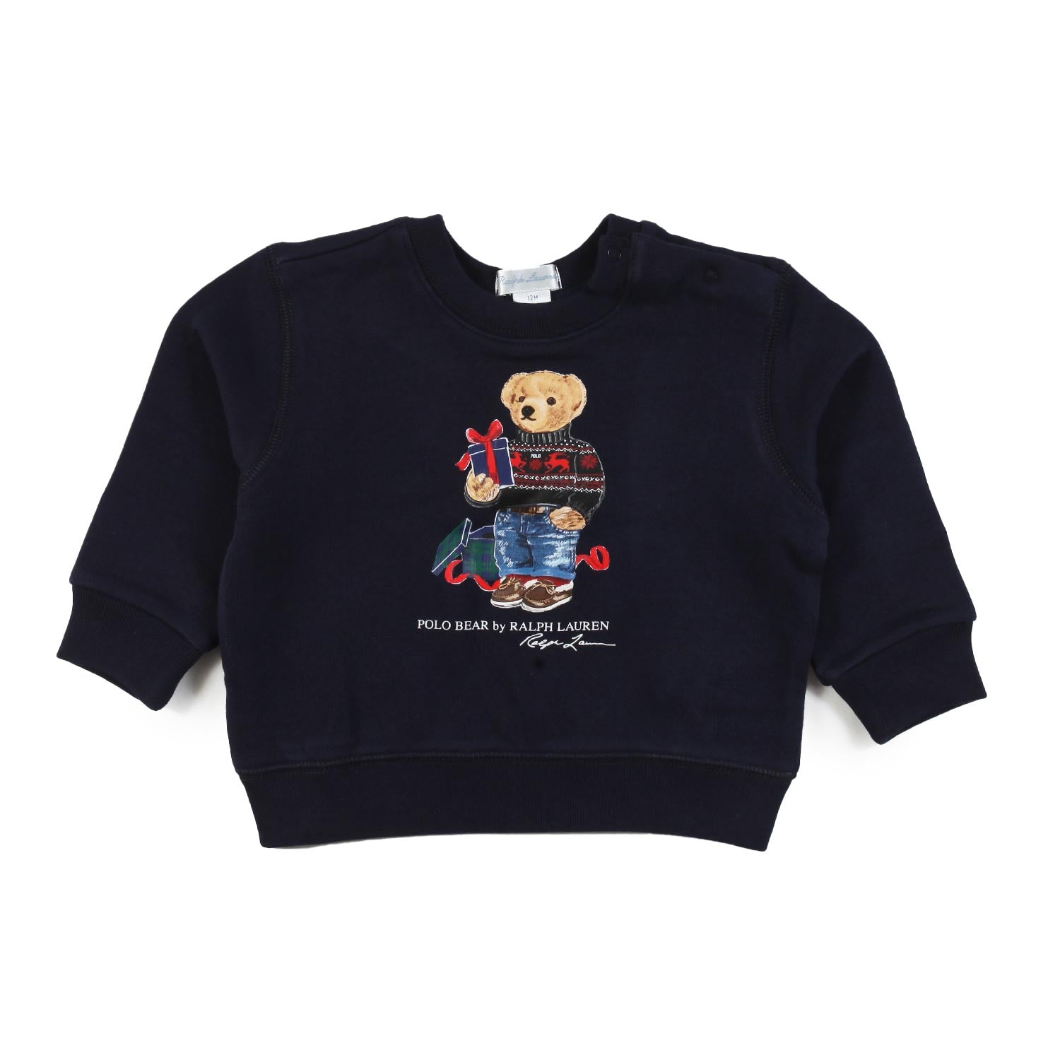 Felpa Polo Bear Gift unisex blu navy - annameglio.com abbigliamento moda