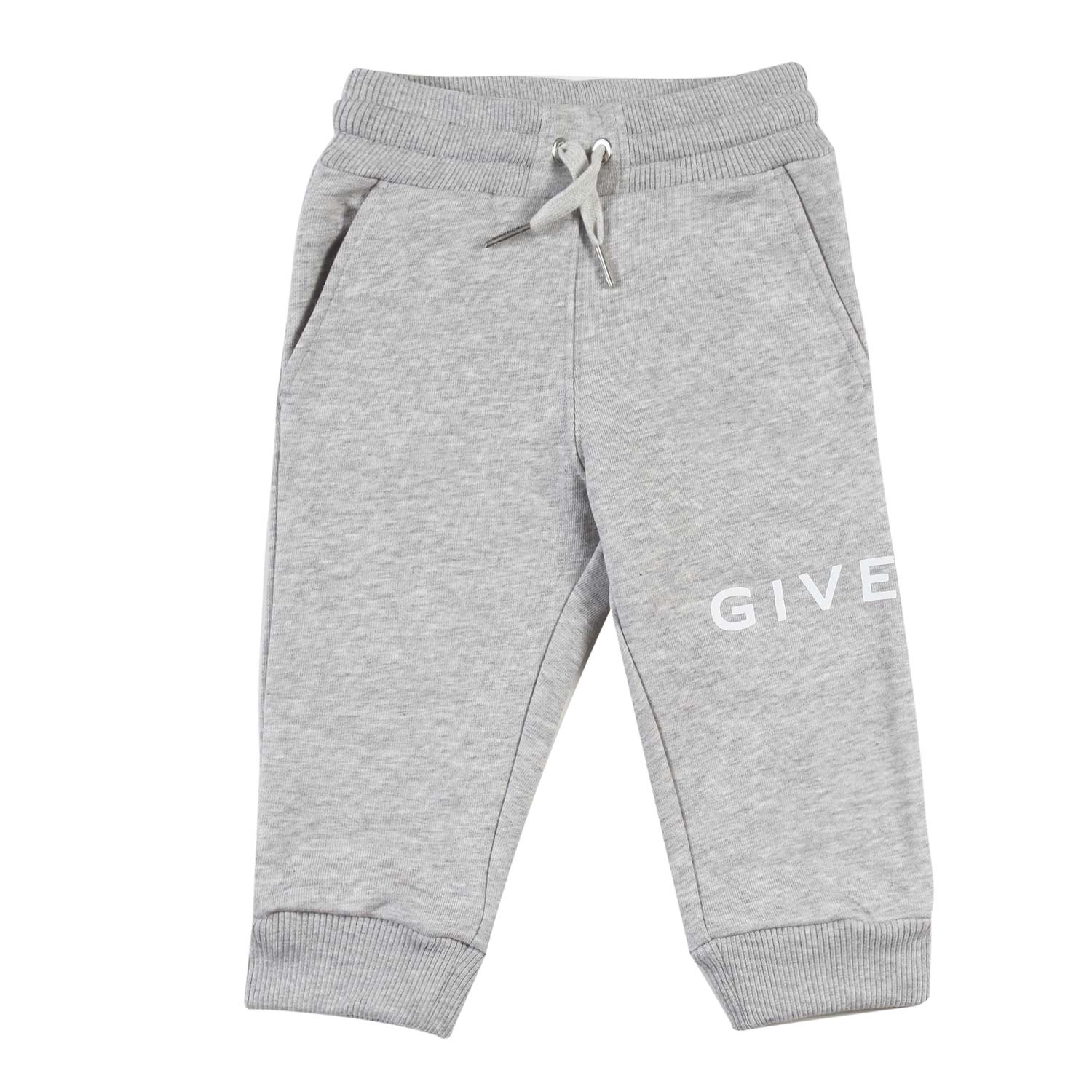 Pantalone felpa Givenchy grigio chiaro bimbo bimba - annameglio.com abbigliamento moda