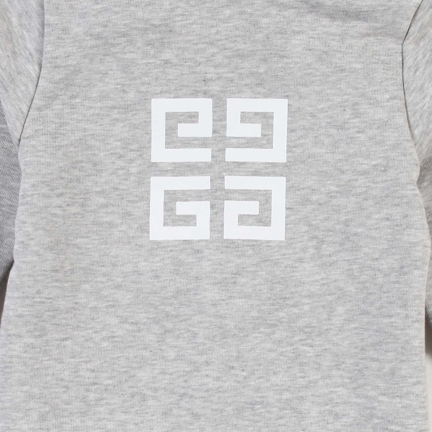 Felpa Givenchy grigia con cappuccio bimbo e bimba - annameglio.com abbigliamento moda