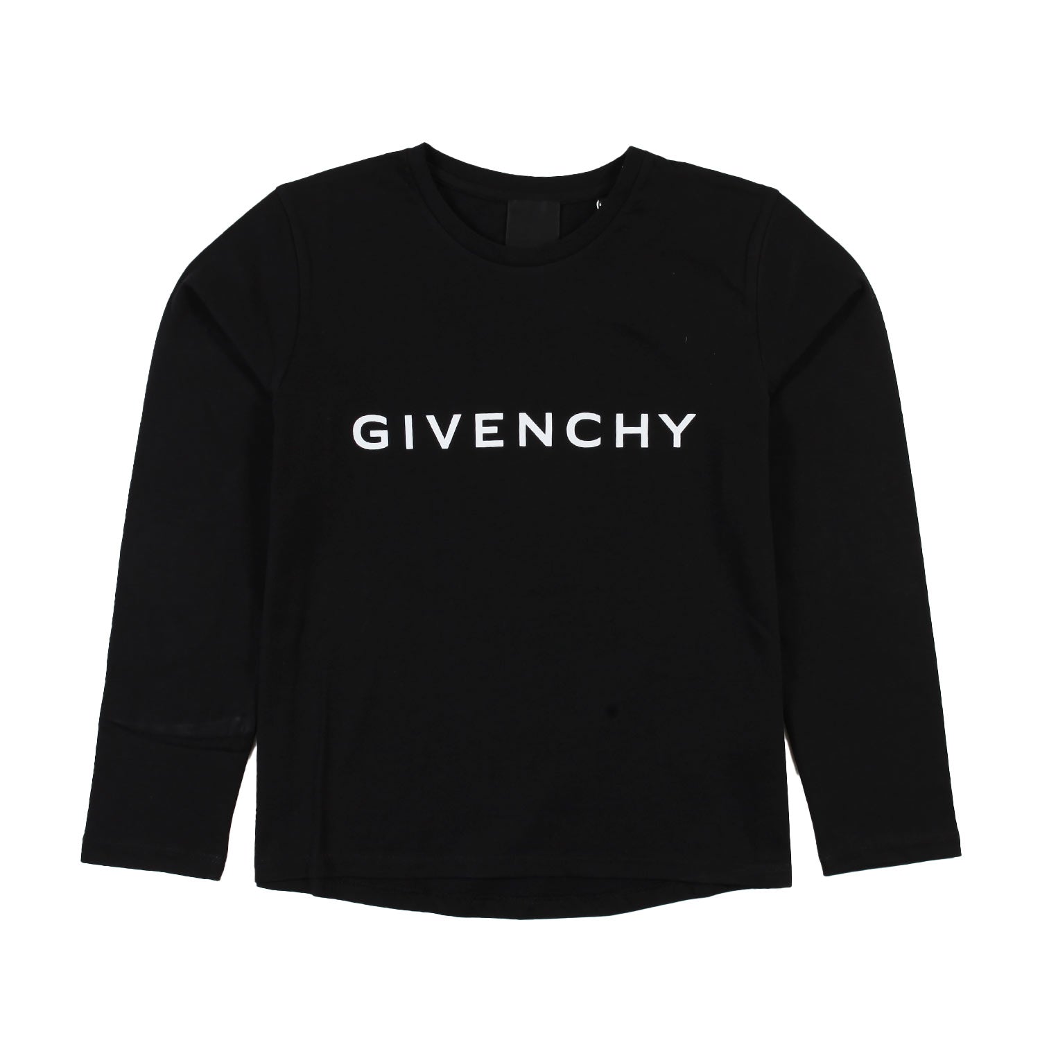 T-shirt lunga nera con logo Givenchy bianco - annameglio.com abbigliamento moda