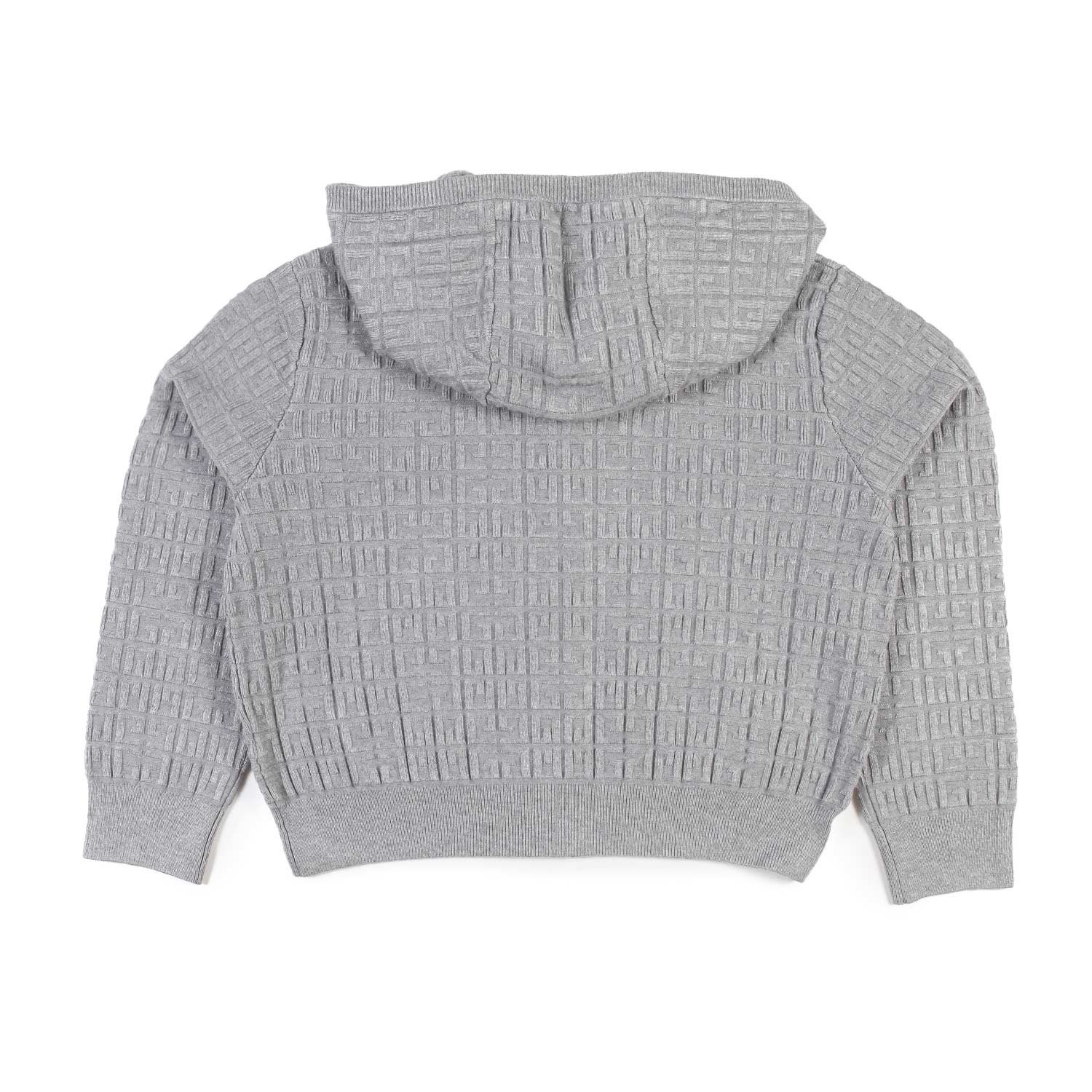 Cardigan 4G Givenchy grigio pietra con cappuccio - annameglio.com abbigliamento moda