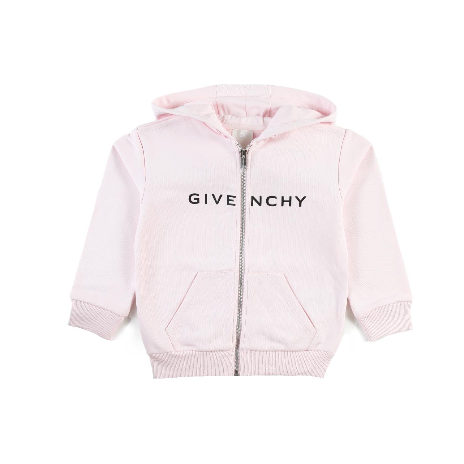 Felpa Givenchy rosa chiaro con cappuccio e zip - annameglio.com abbigliamento moda