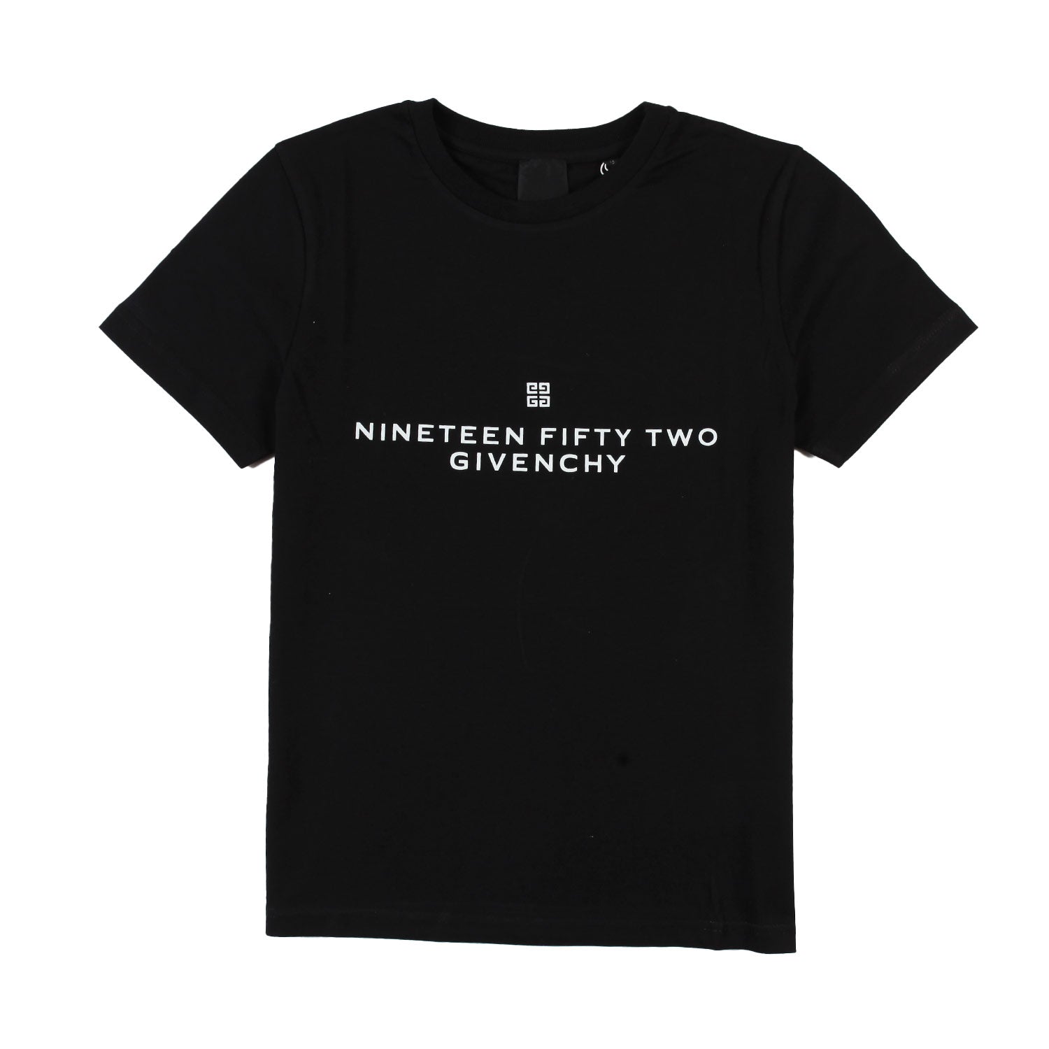 T-shirt Givenchy unisex nera con loghi bianchi - annameglio.com abbigliamento moda