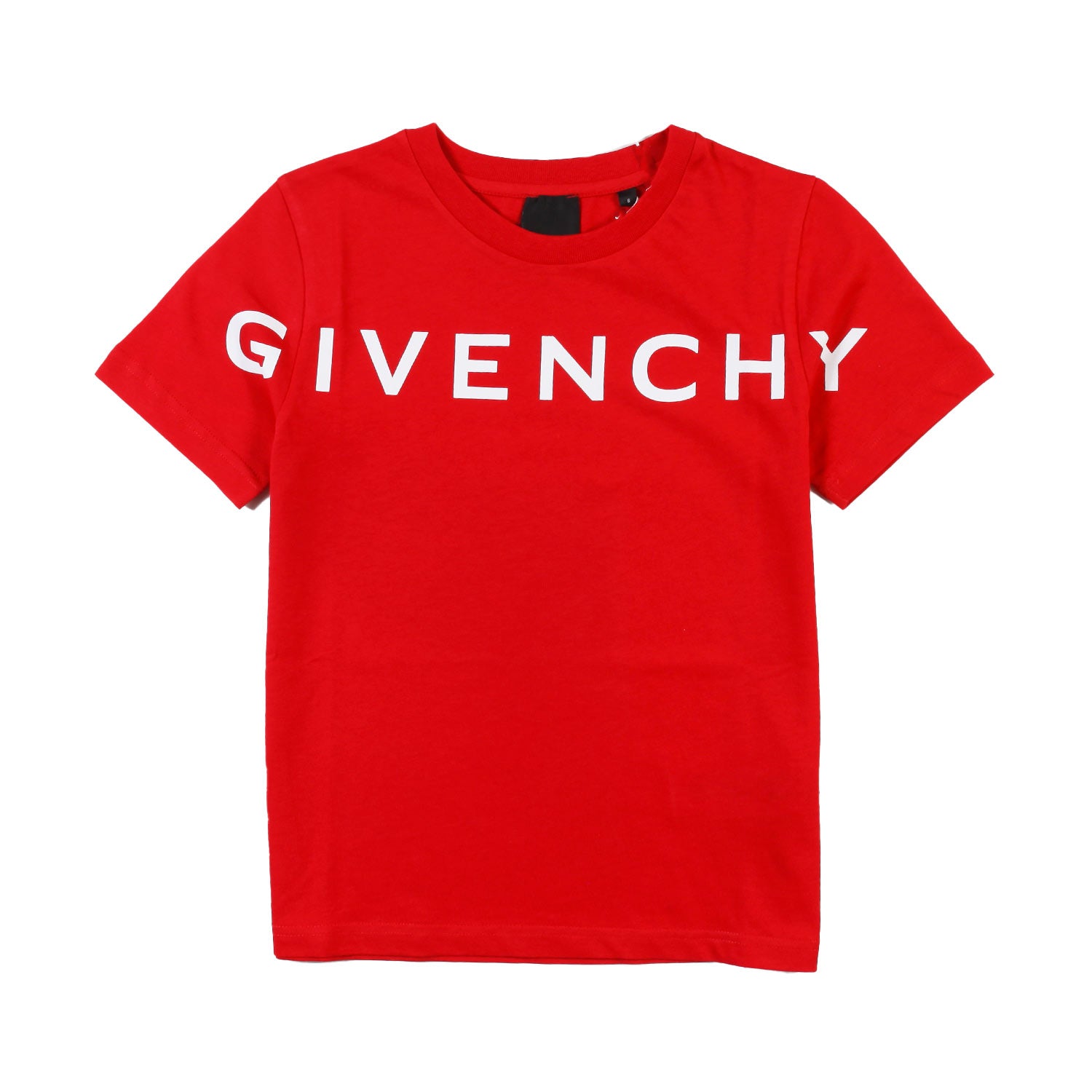 T-shirt unisex rossa con maxi loghi Givenchy - annameglio.com abbigliamento moda