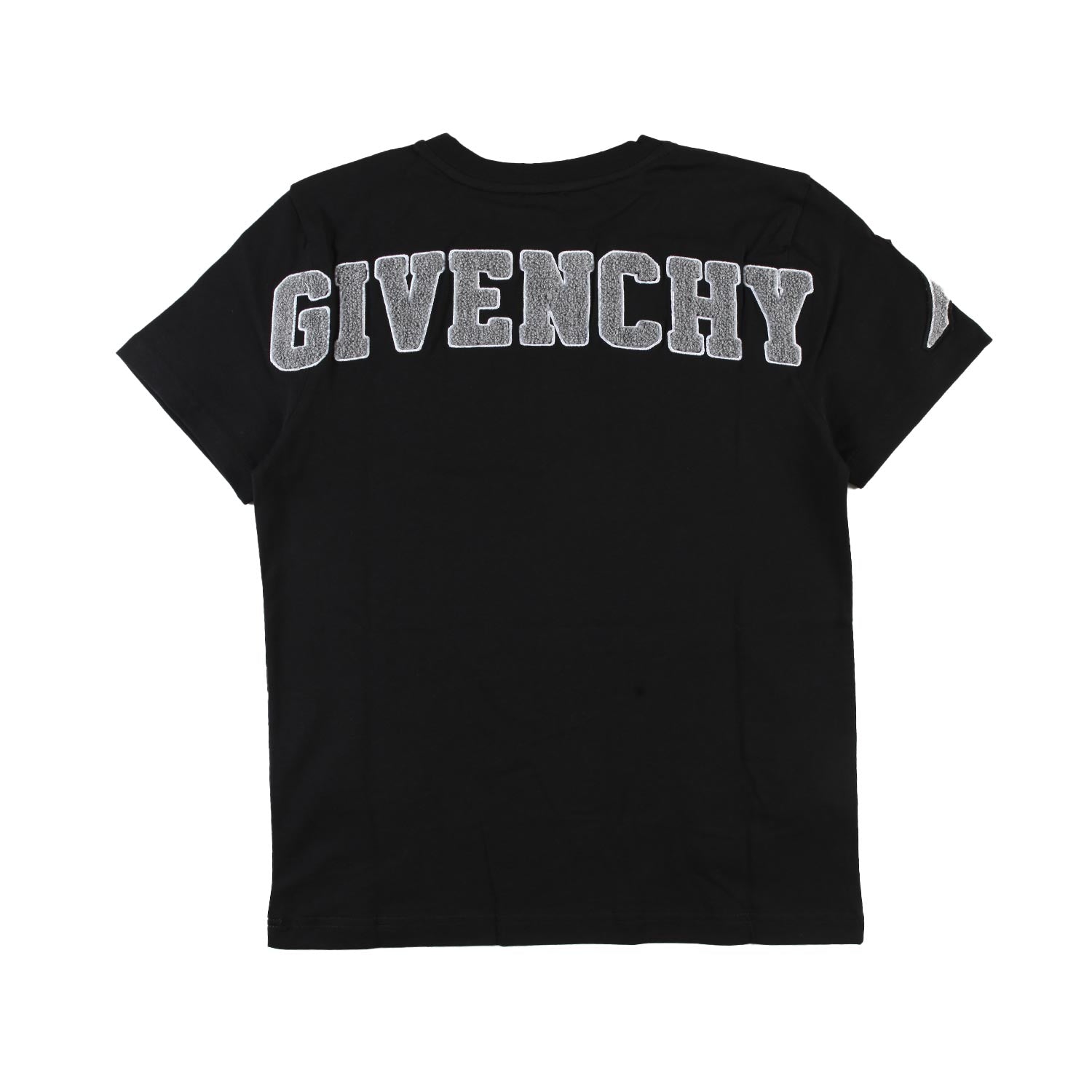 T-shirt Givenchy nera con patch varsity - annameglio.com abbigliamento moda