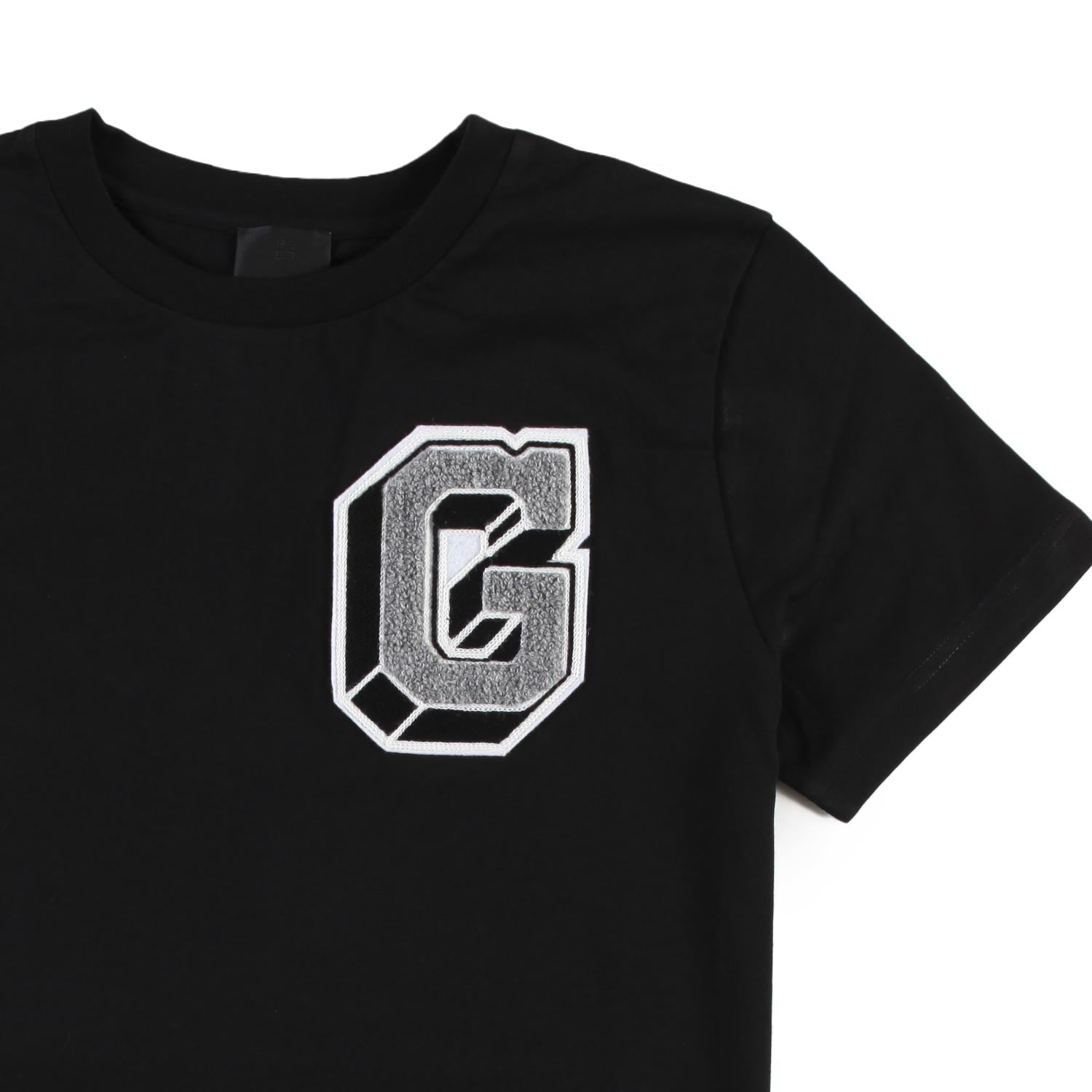 T-shirt Givenchy nera con patch varsity - annameglio.com abbigliamento moda