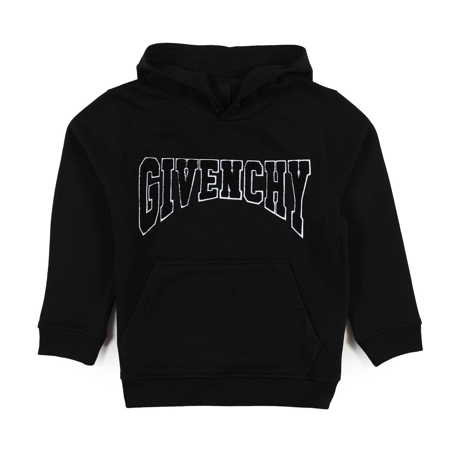 Felpa Givenchy nera con cappuccio e logo terry - annameglio.com abbigliamento moda