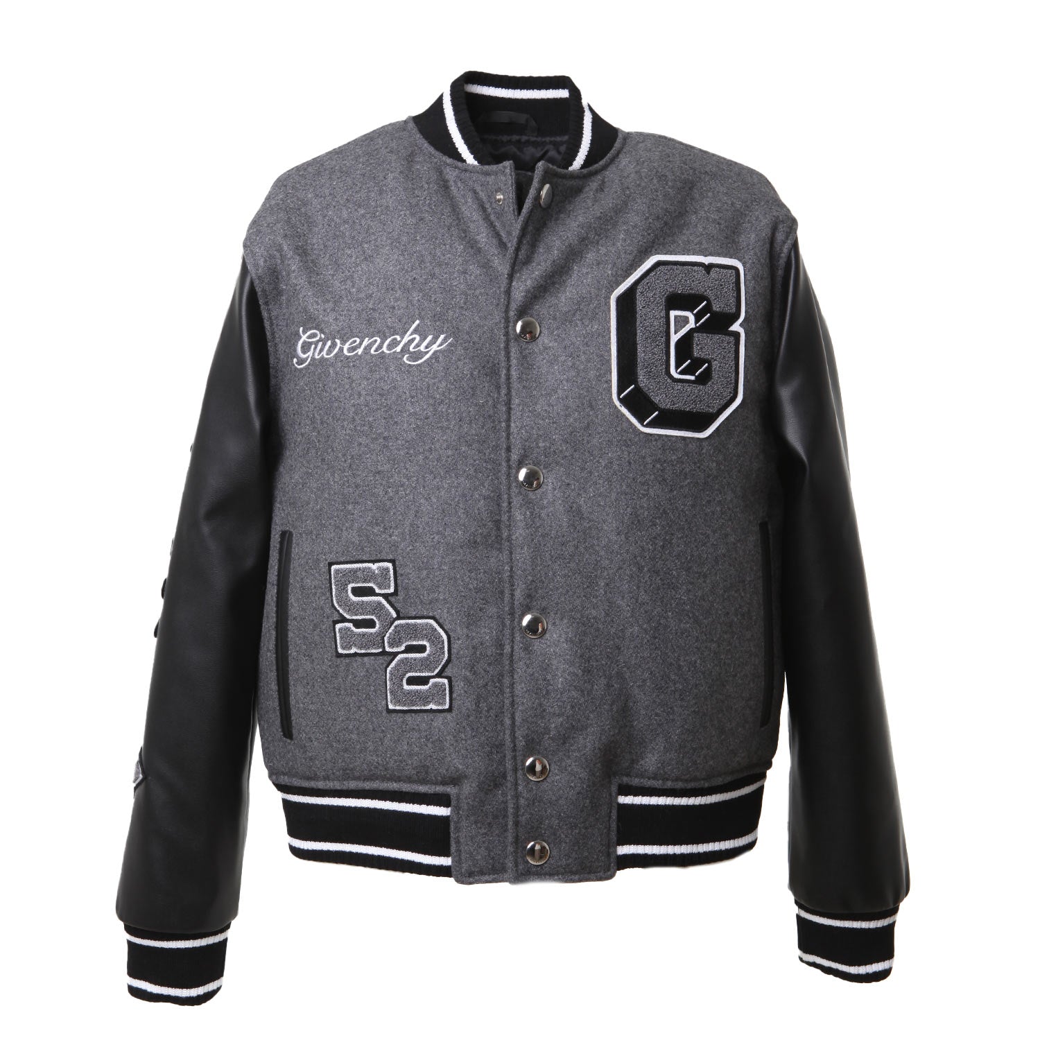 Giubbotto varsity unisex Givenchy nero e grigio - annameglio.com abbigliamento moda
