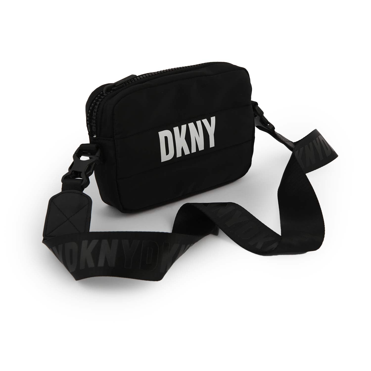 Borsetta tracolla DKNY reversibile nera e argento - annameglio.com abbigliamento moda