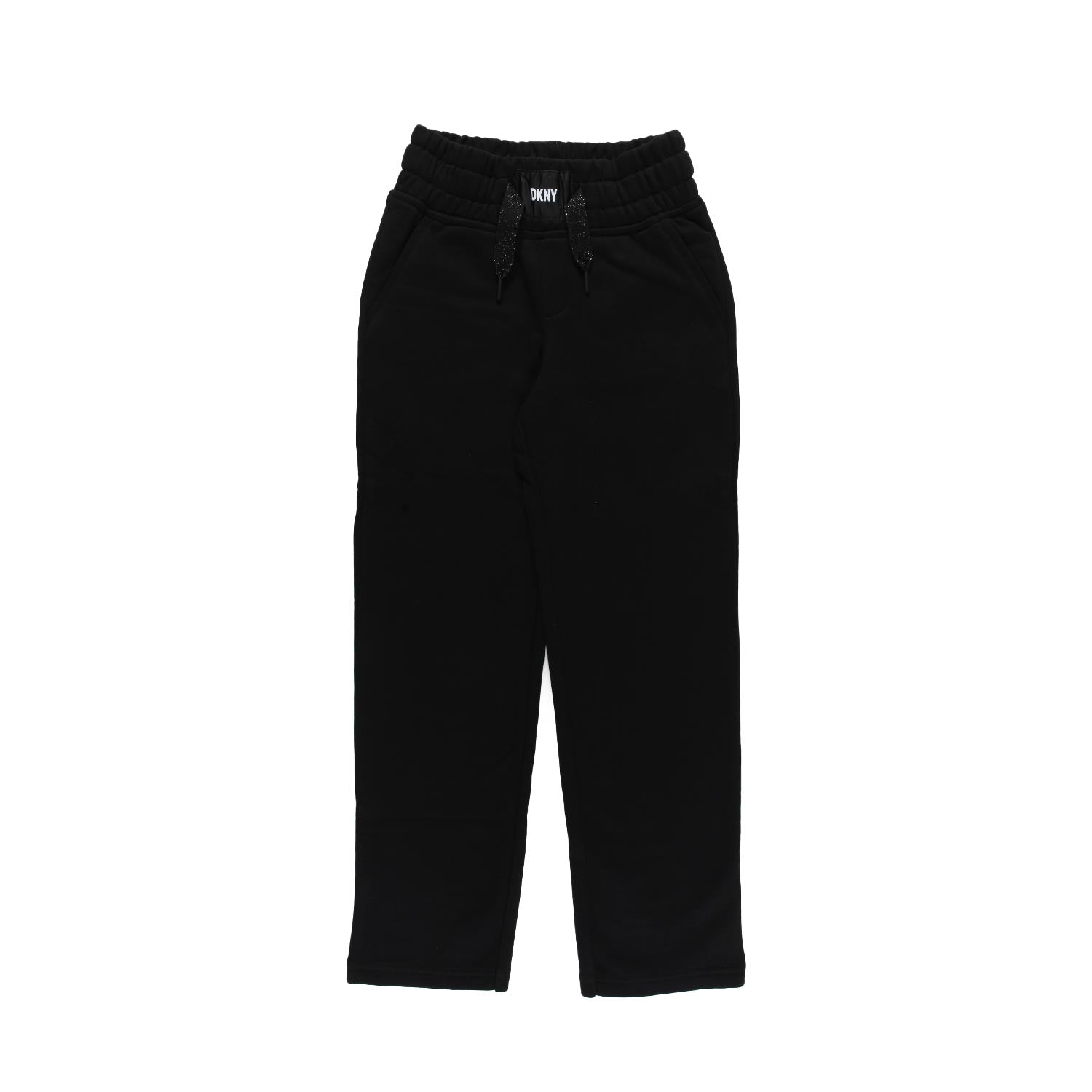 Pantalone felpa DKNY nero Bambina e Ragazza - annameglio.com abbigliamento moda