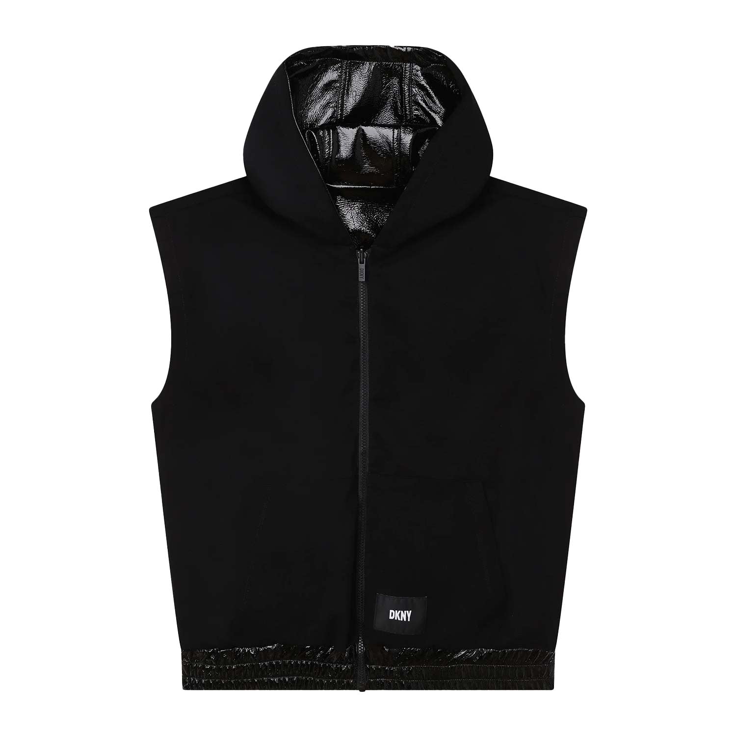 Gilet DKNY nero reversibile Bambina e Ragazza - annameglio.com abbigliamento moda