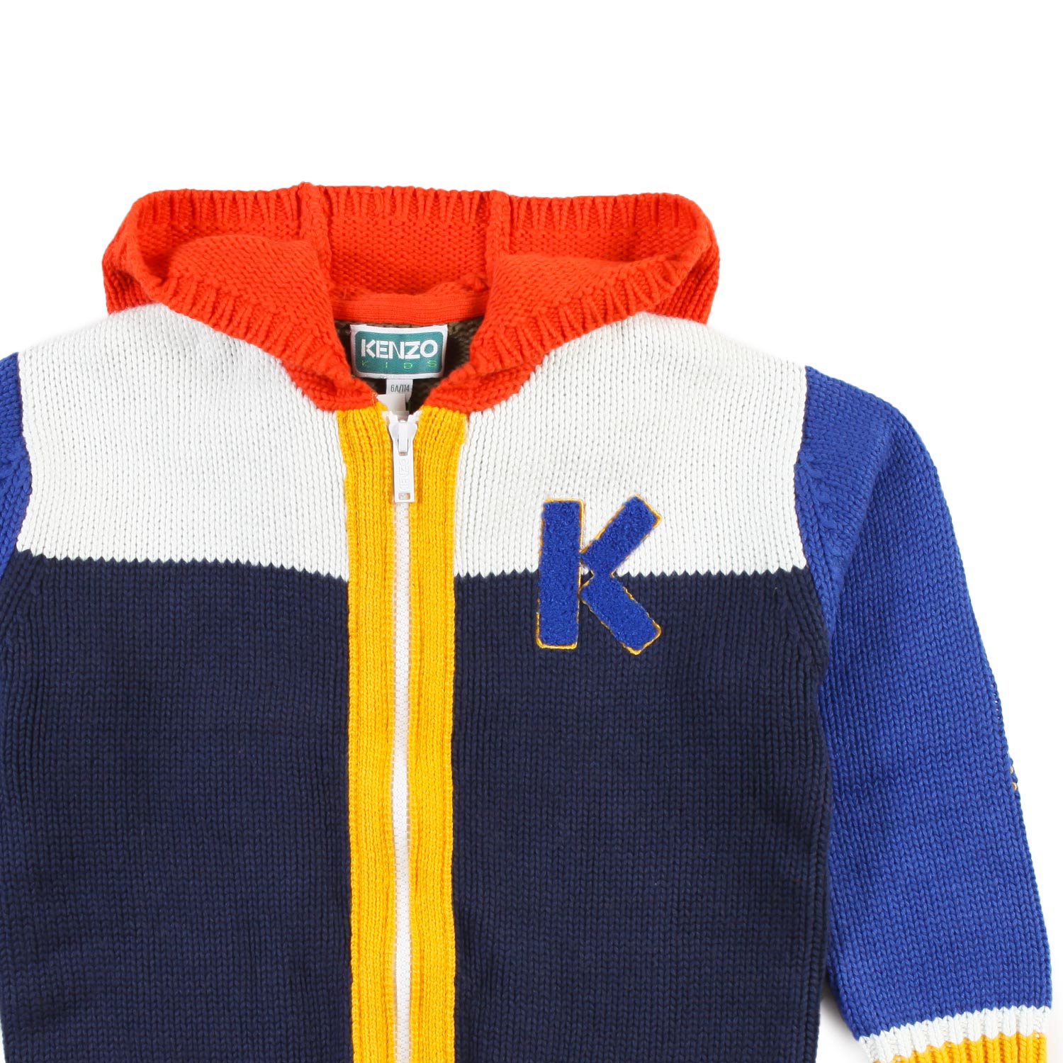 Cardigan Kenzo multicolor con cappuccio - annameglio.com abbigliamento moda