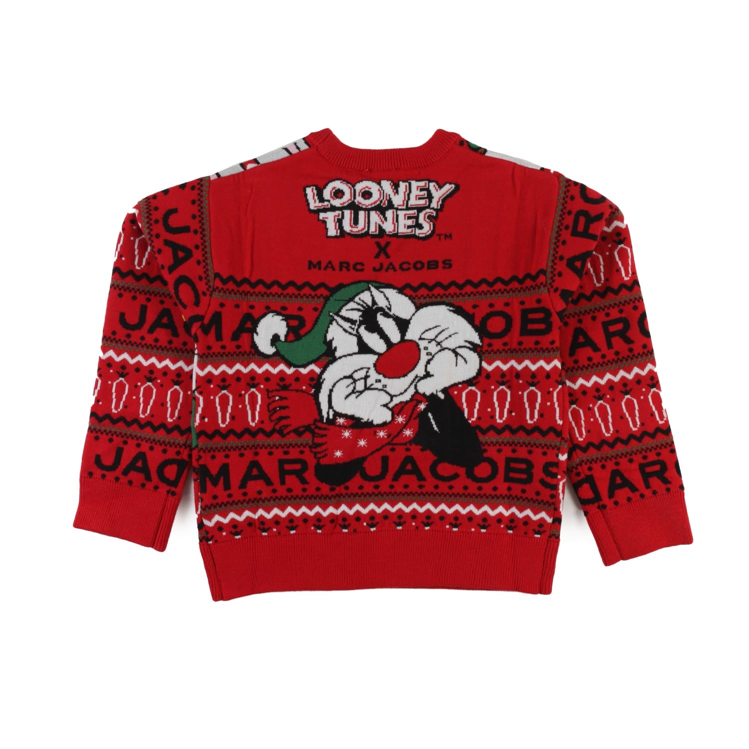 Maglione Looney Tunes natalizio rosso e multicolor - annameglio.com abbigliamento moda