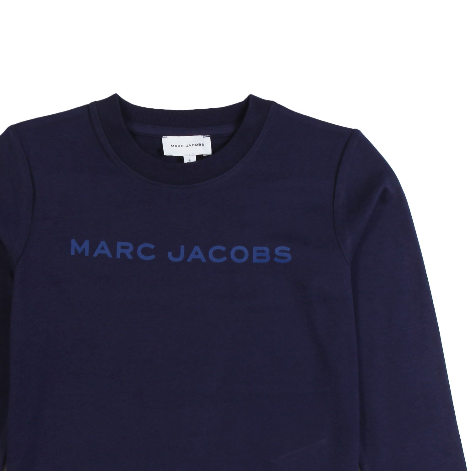 T-shirt unisex lunga blu con logo Marc Jacobs - annameglio.com abbigliamento moda