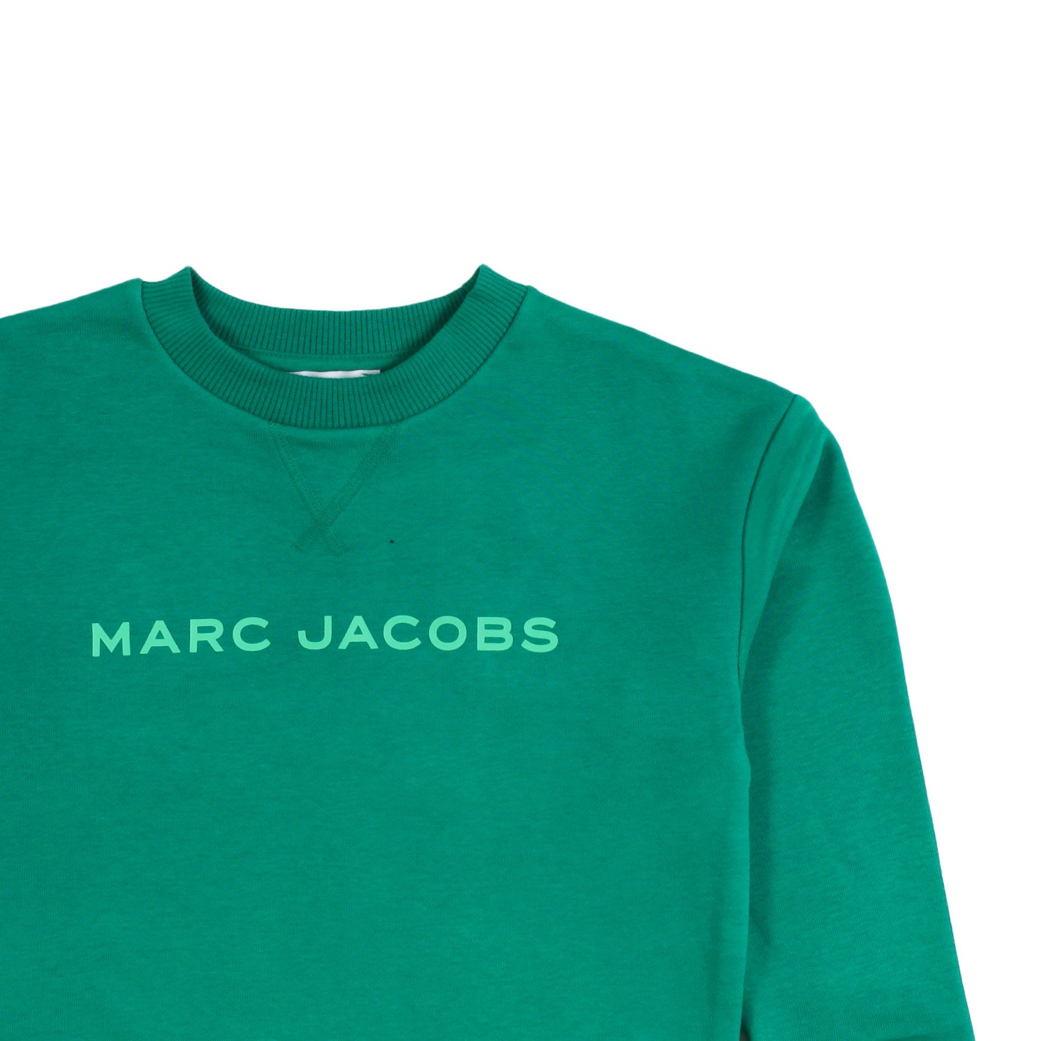 Felpa unisex verde con logo Marc Jacobs - annameglio.com abbigliamento moda