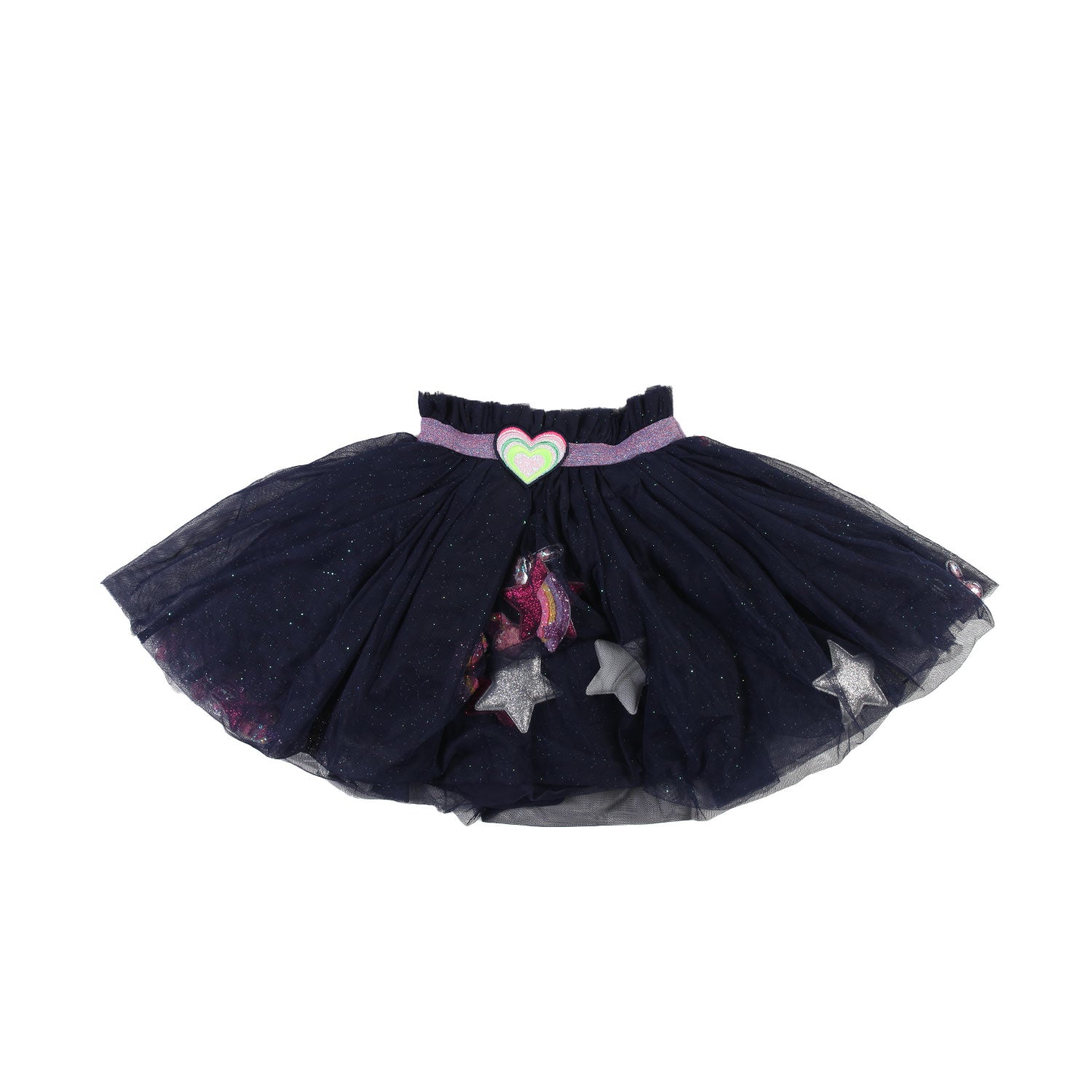 Gonna tulle Billieblush blu glitter bambina - annameglio.com abbigliamento moda