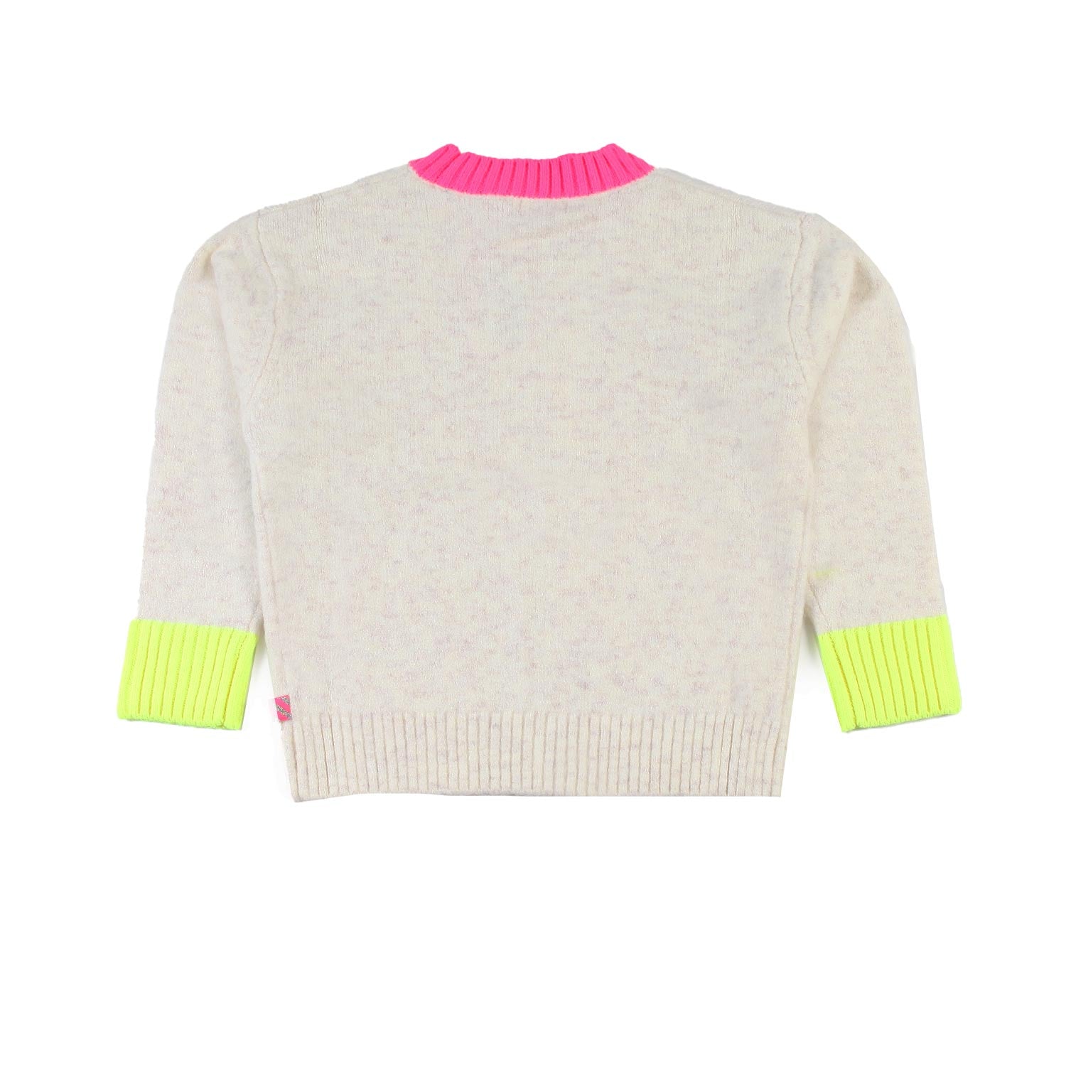 Maglione Billieblush panna melange e multicolor - annameglio.com abbigliamento moda