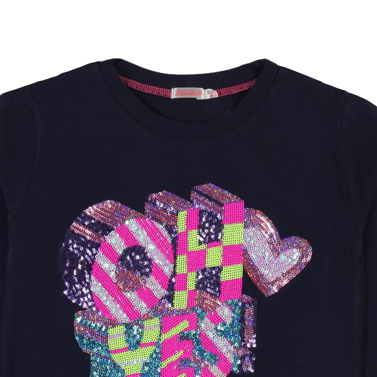 T-shirt lunga Billieblush blu multicolor - annameglio.com abbigliamento moda