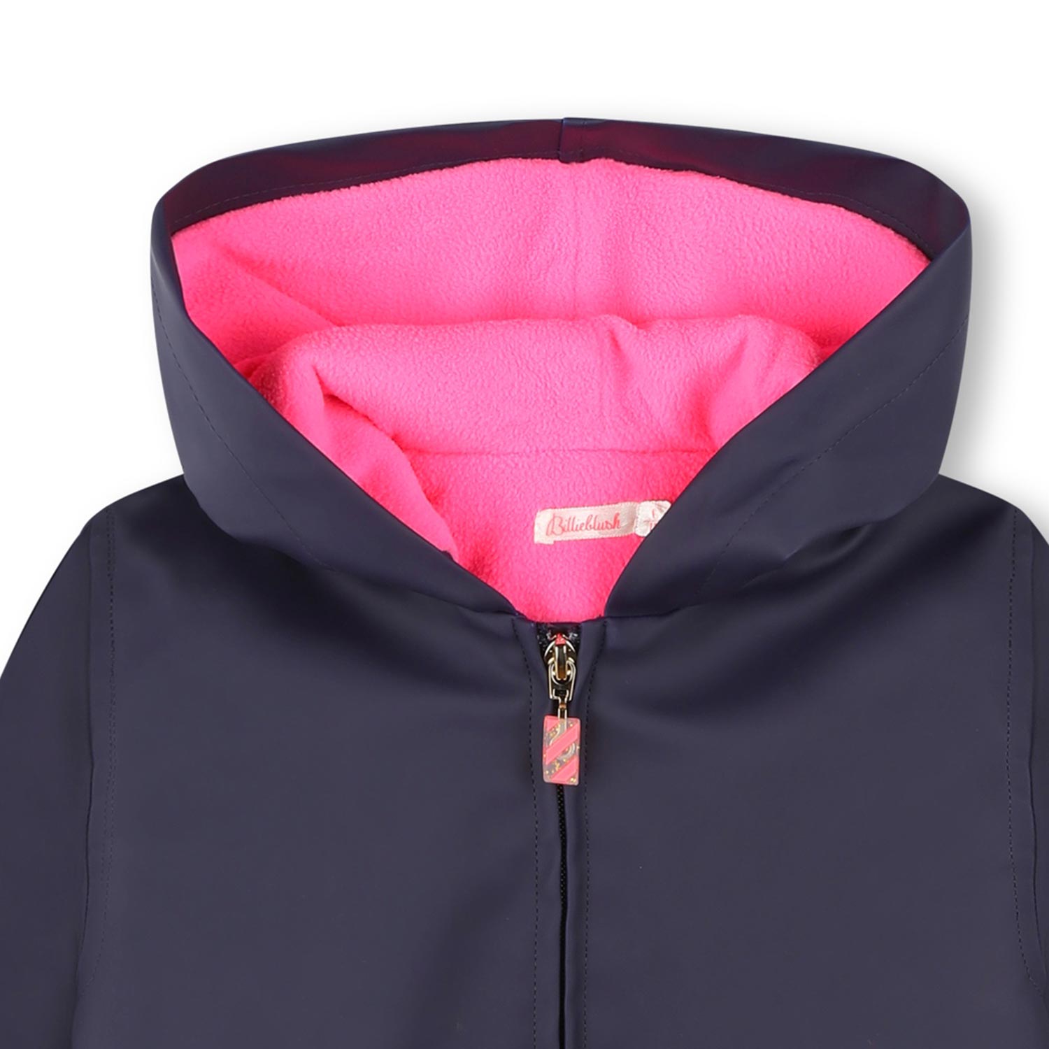 Impermeabile Billieblush blu e rosa fluo Bambina - annameglio.com abbigliamento moda