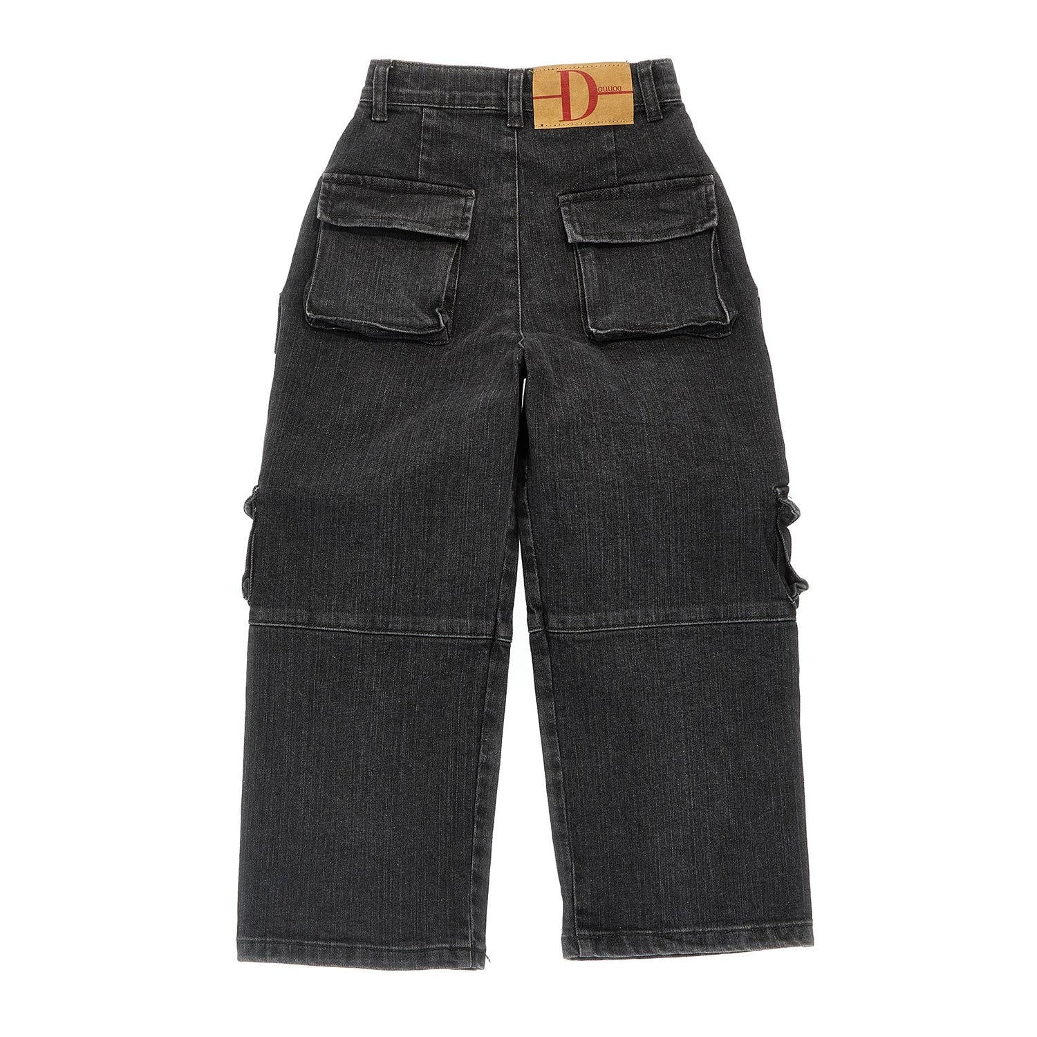 Cargo Jeans Dark Grey Douuod Kids - annameglio.com abbigliamento moda