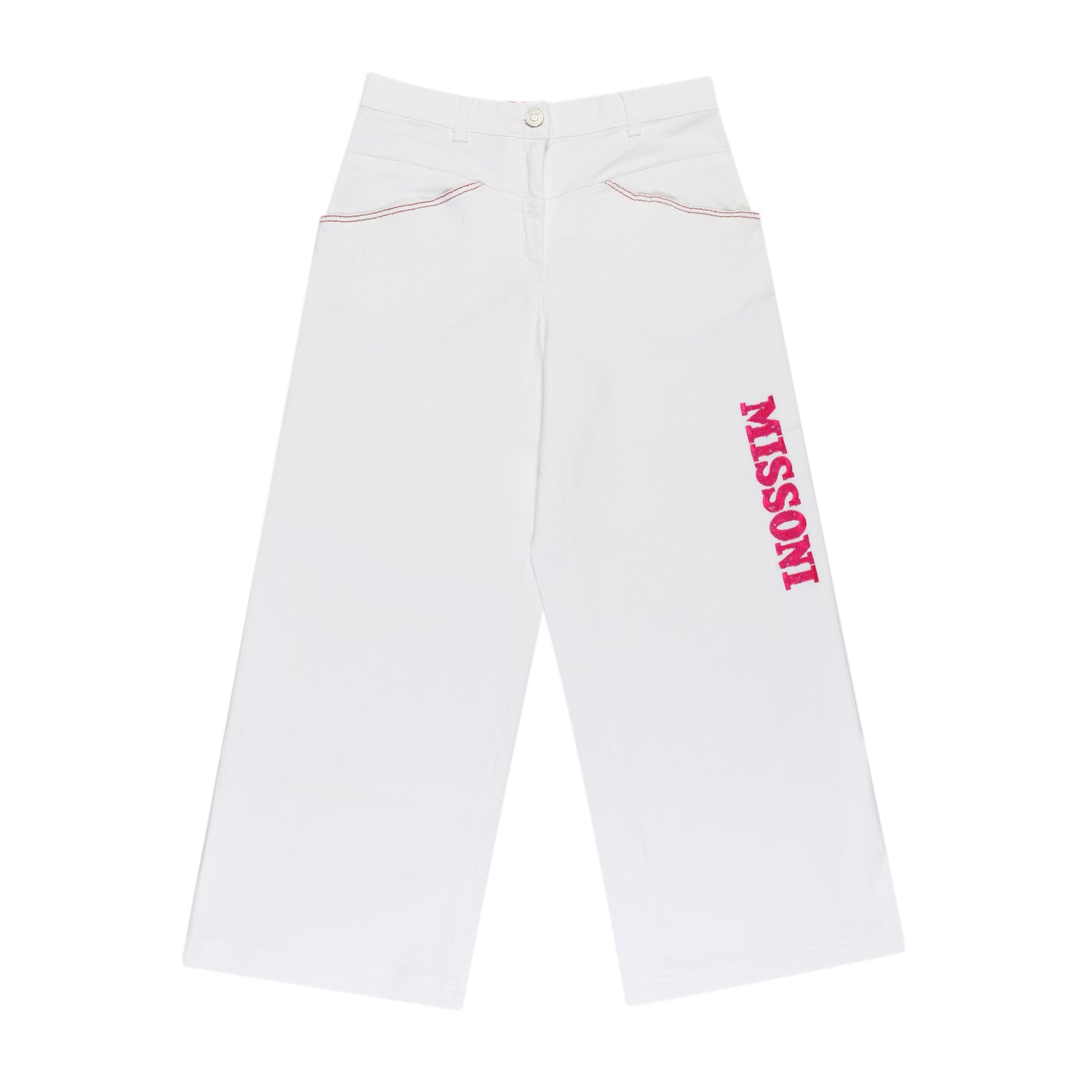 Pantalone largo Missoni bianco Bambina e Ragazza - annameglio.com abbigliamento moda