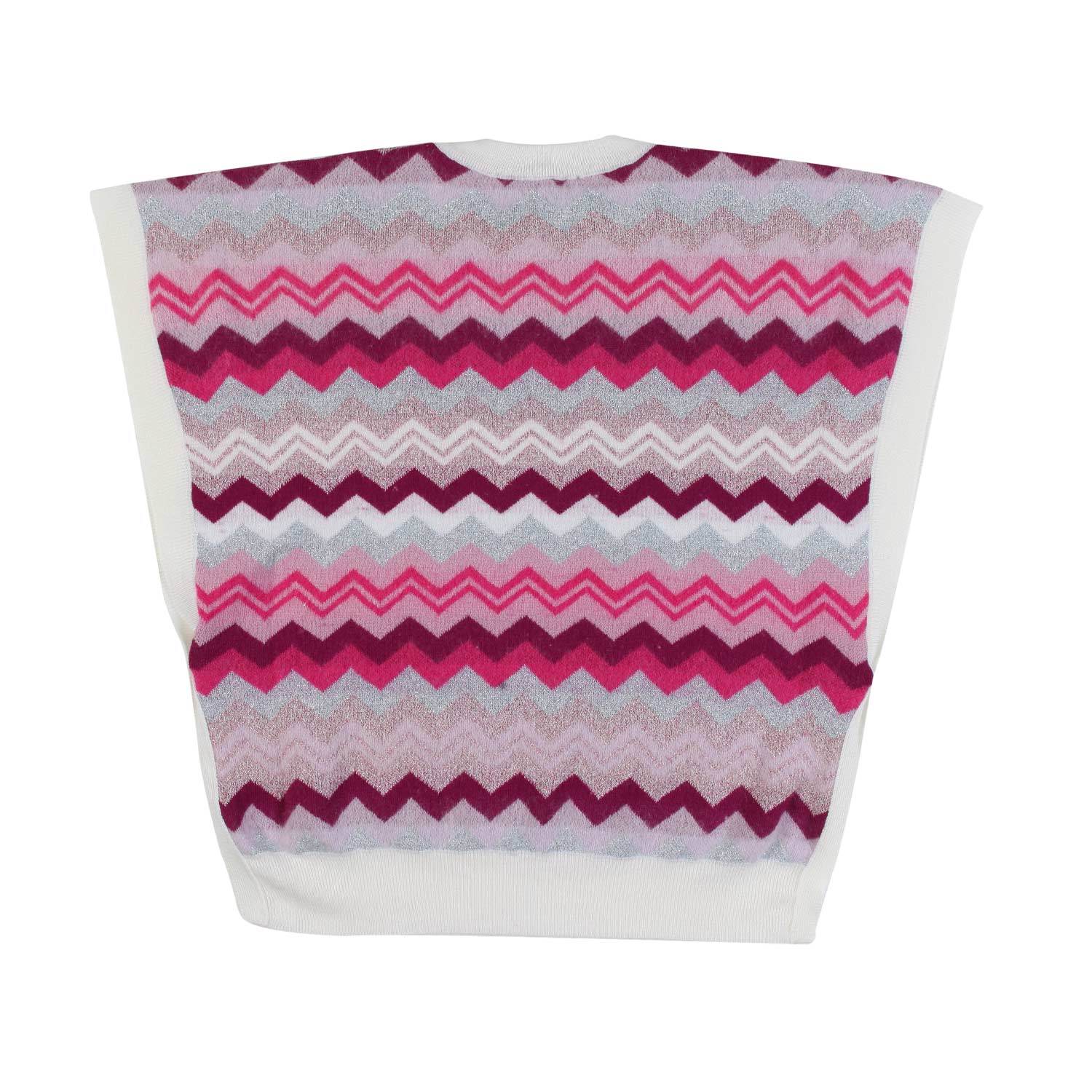 Poncho Missoni rosa e multicolor Bambina e Ragazza - annameglio.com abbigliamento moda