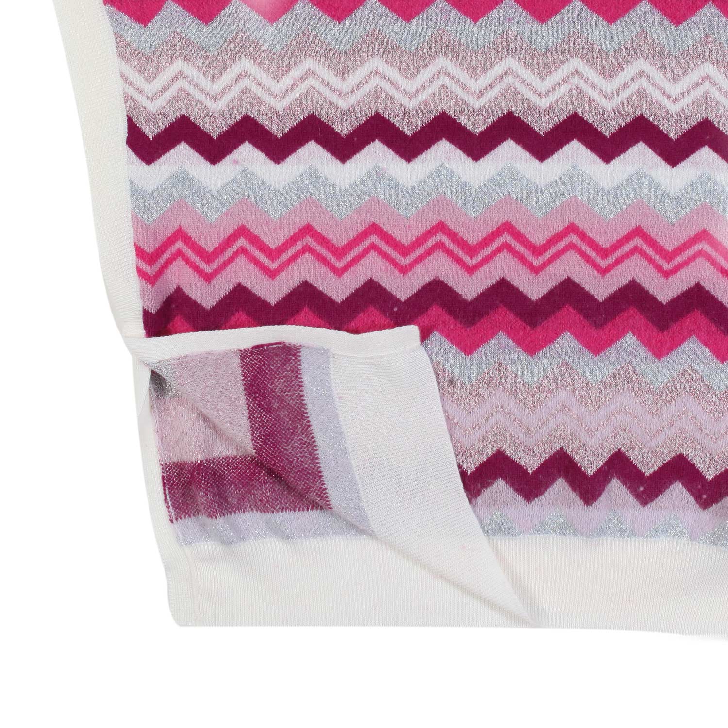 Poncho Missoni rosa e multicolor Bambina e Ragazza - annameglio.com abbigliamento moda