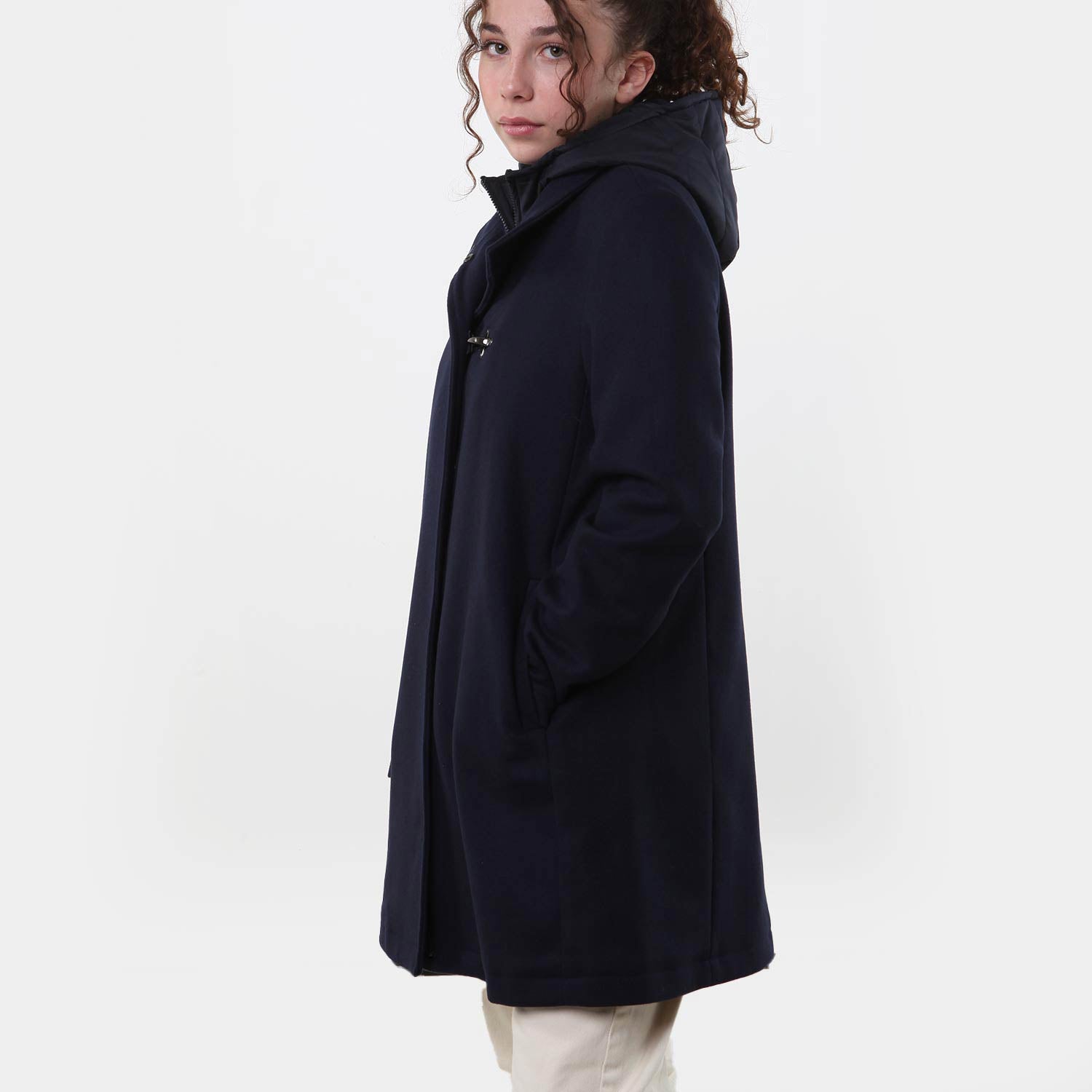 Cappotto double front Fay blu Bambina e Ragazza - annameglio.com abbigliamento moda