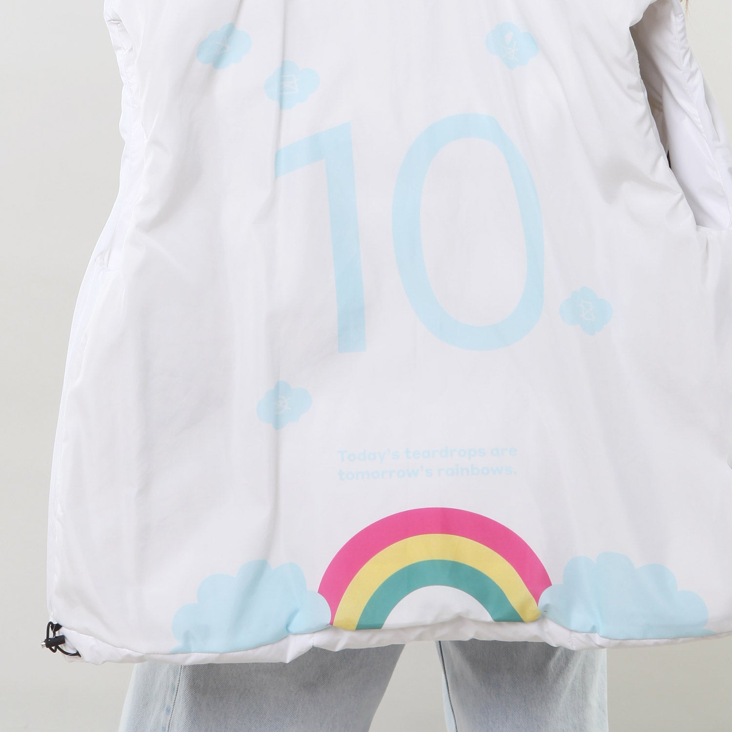 Gilet puffer Khrisjoy bianco Bambina e Ragazza - annameglio.com abbigliamento moda