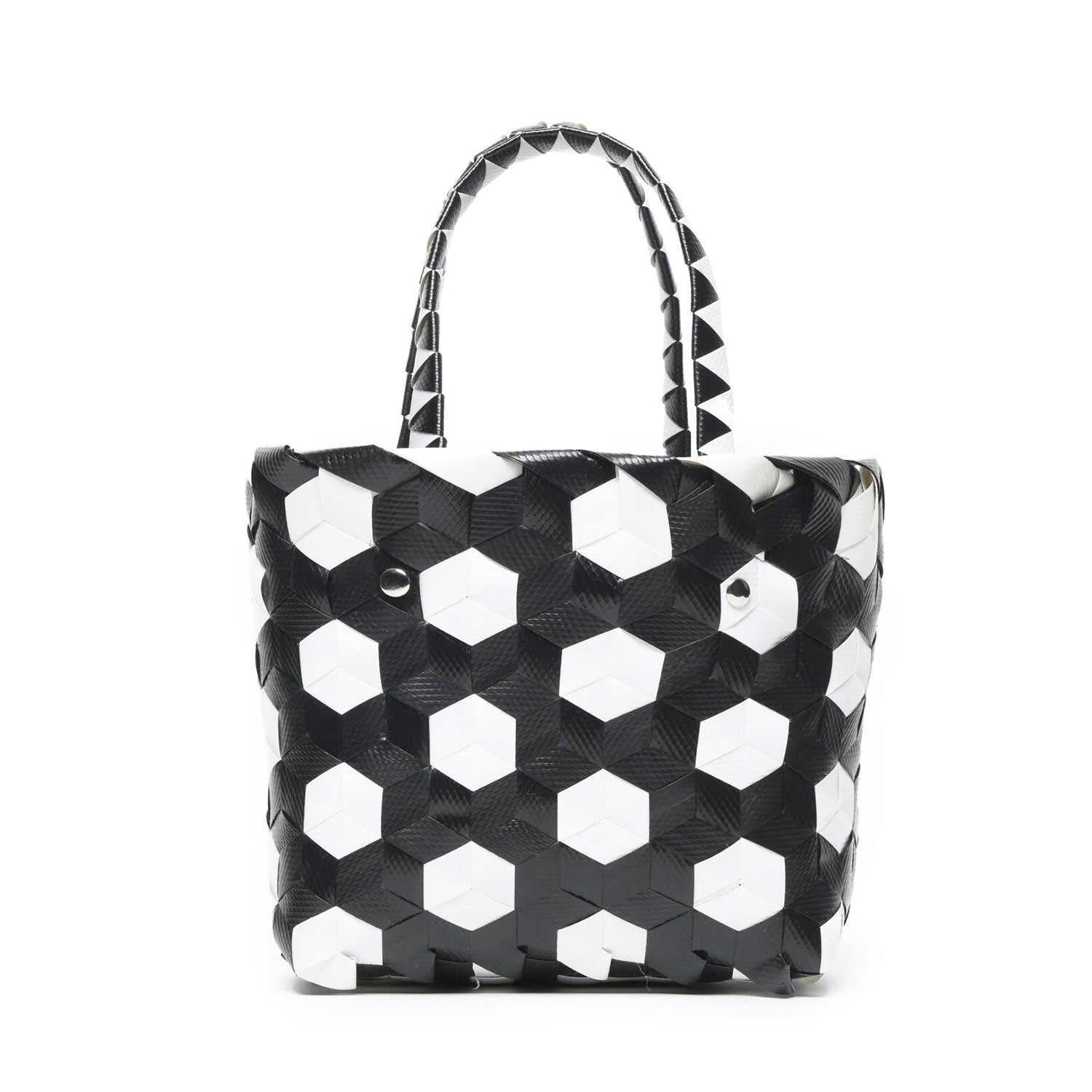 Borsa Dot Marni a cestino nera e bianca - annameglio.com abbigliamento moda