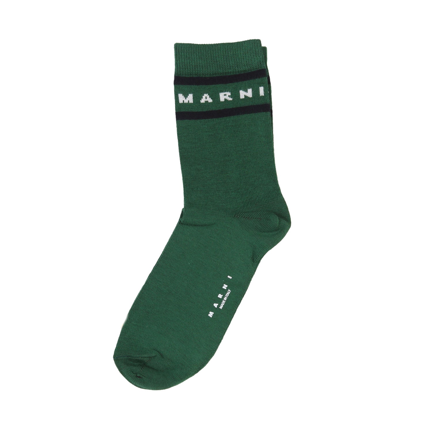 Calzini unisex verdi con logo Marni bianco - annameglio.com abbigliamento moda