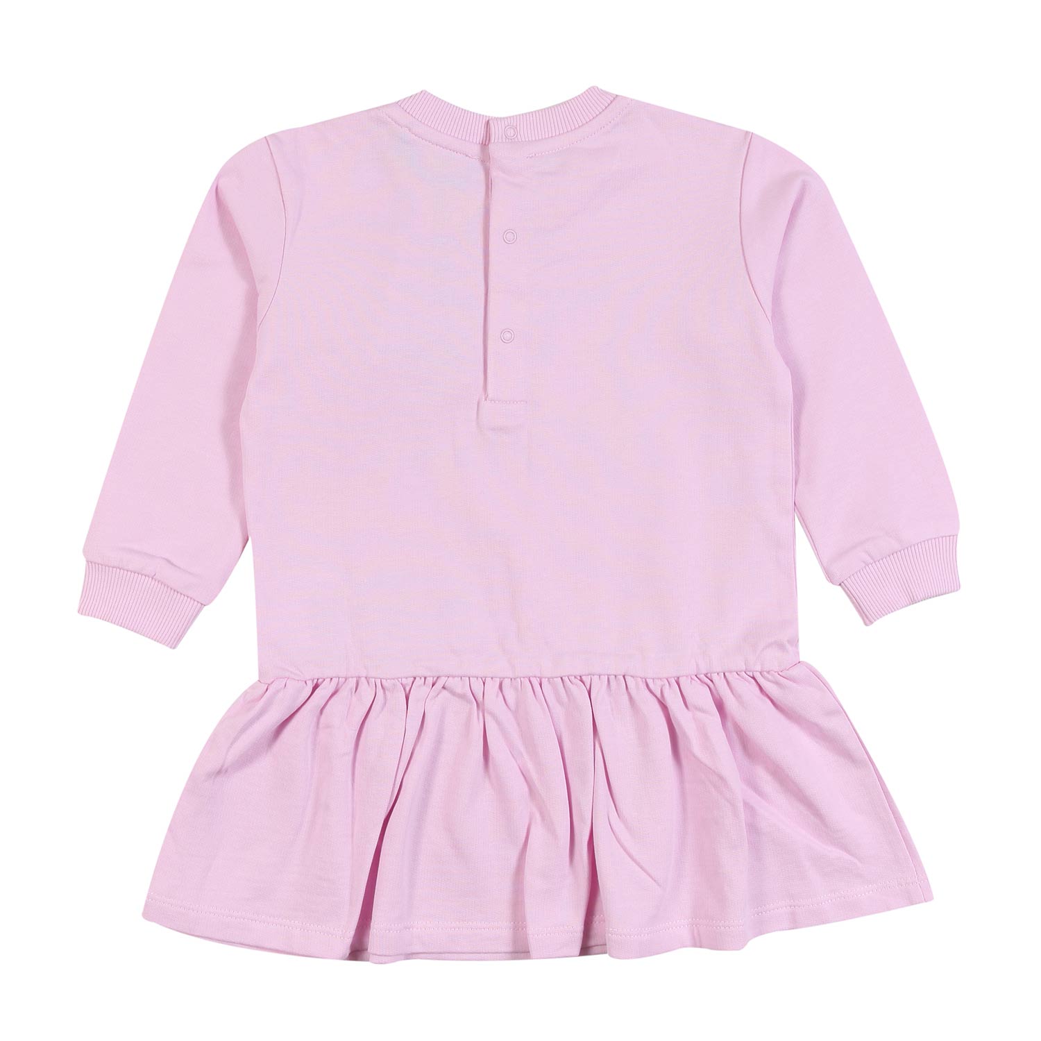 Abito in felpa rosa bimba con Teddy Bears Moschino - annameglio.com abbigliamento moda