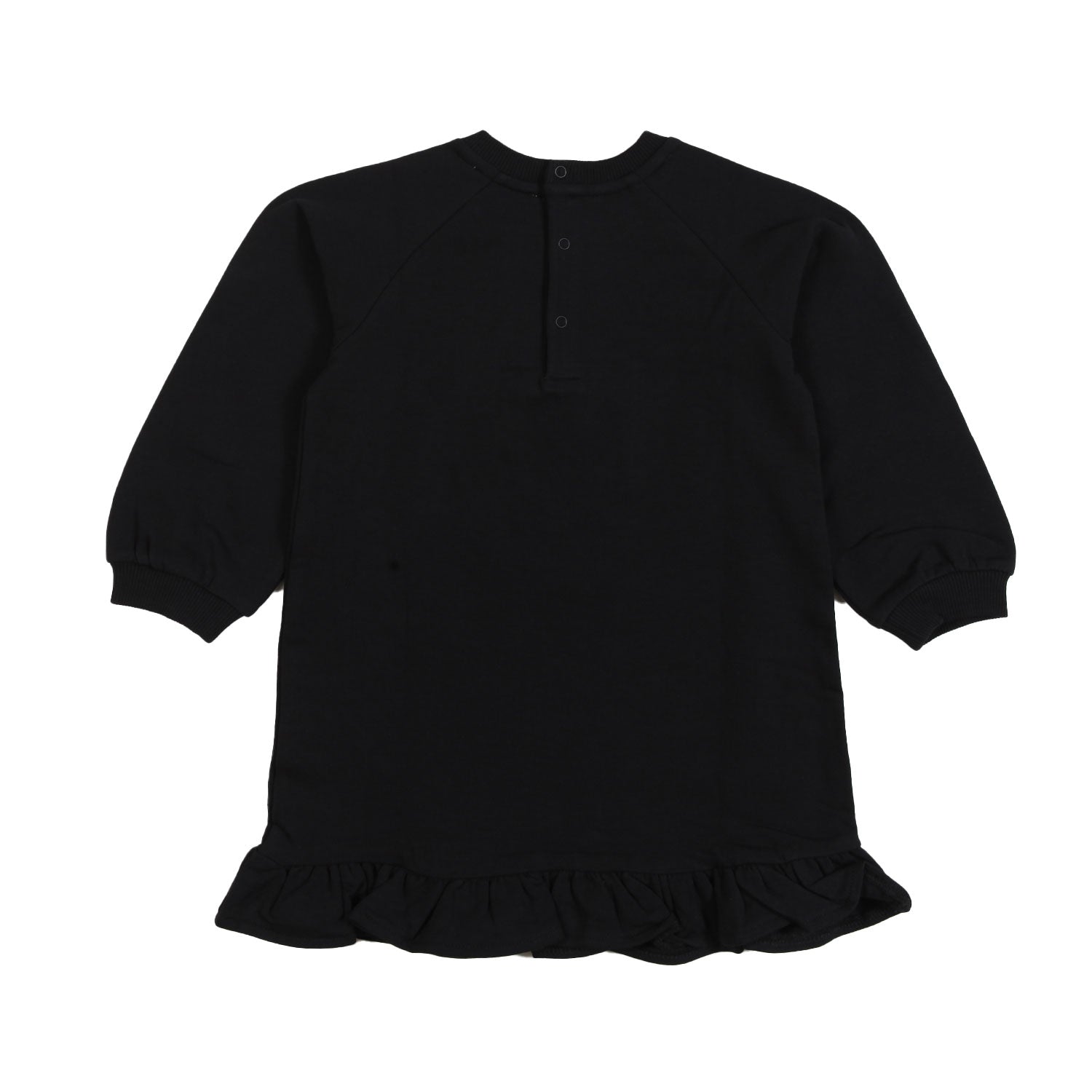 Abito felpa nero Moschino bimba - annameglio.com abbigliamento moda