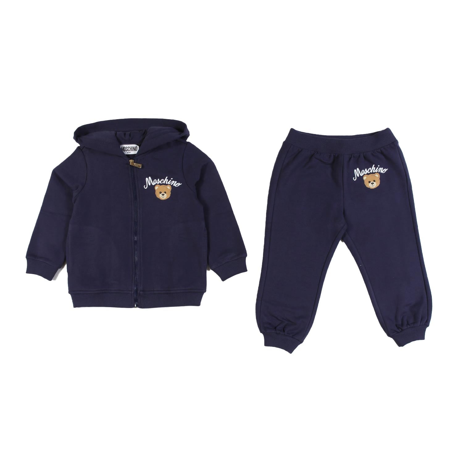 Tuta 2 pezzi Moschino blu Bimbo - annameglio.com abbigliamento moda