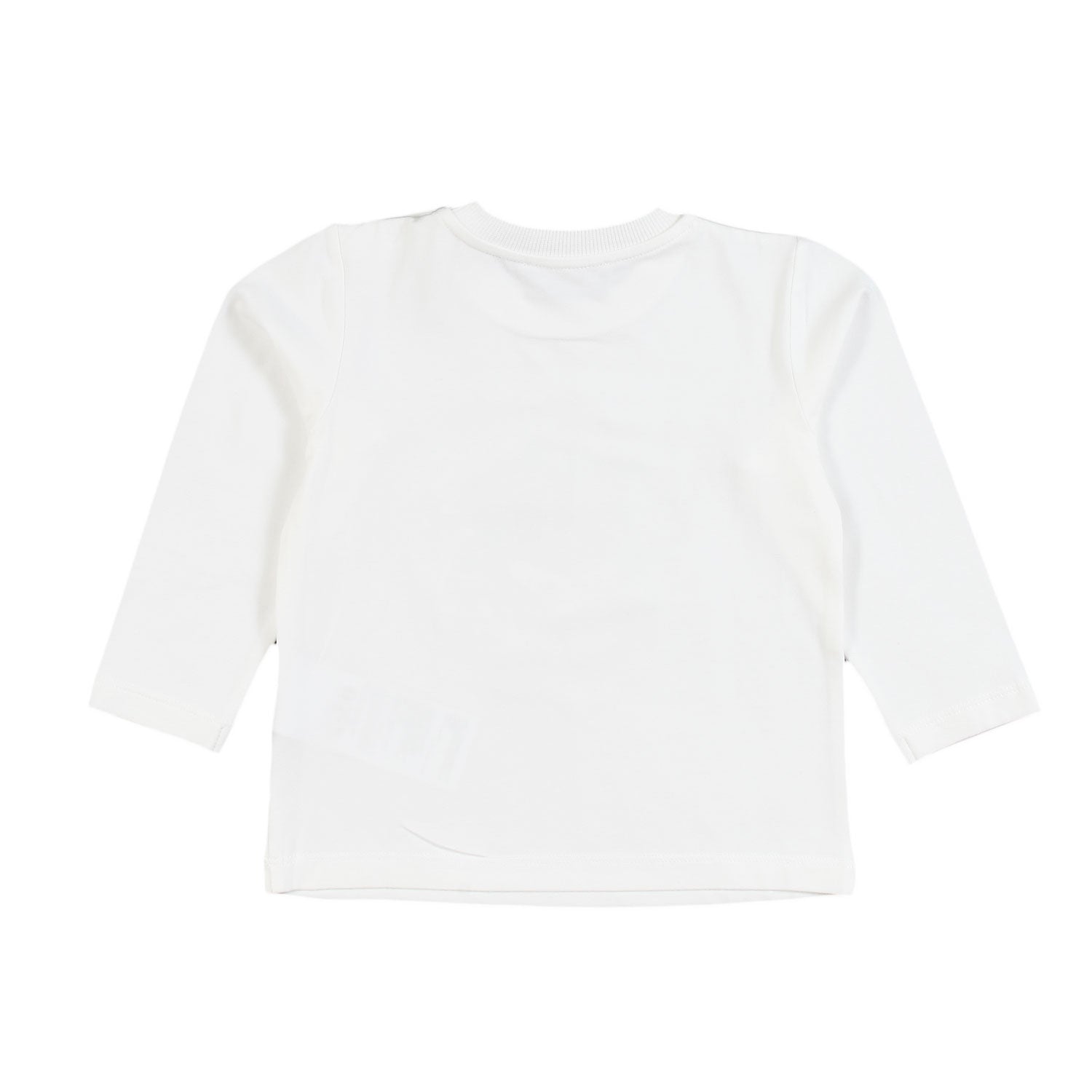 T-shirt natalizia panna con Orsetto Moschino Baby - annameglio.com abbigliamento moda